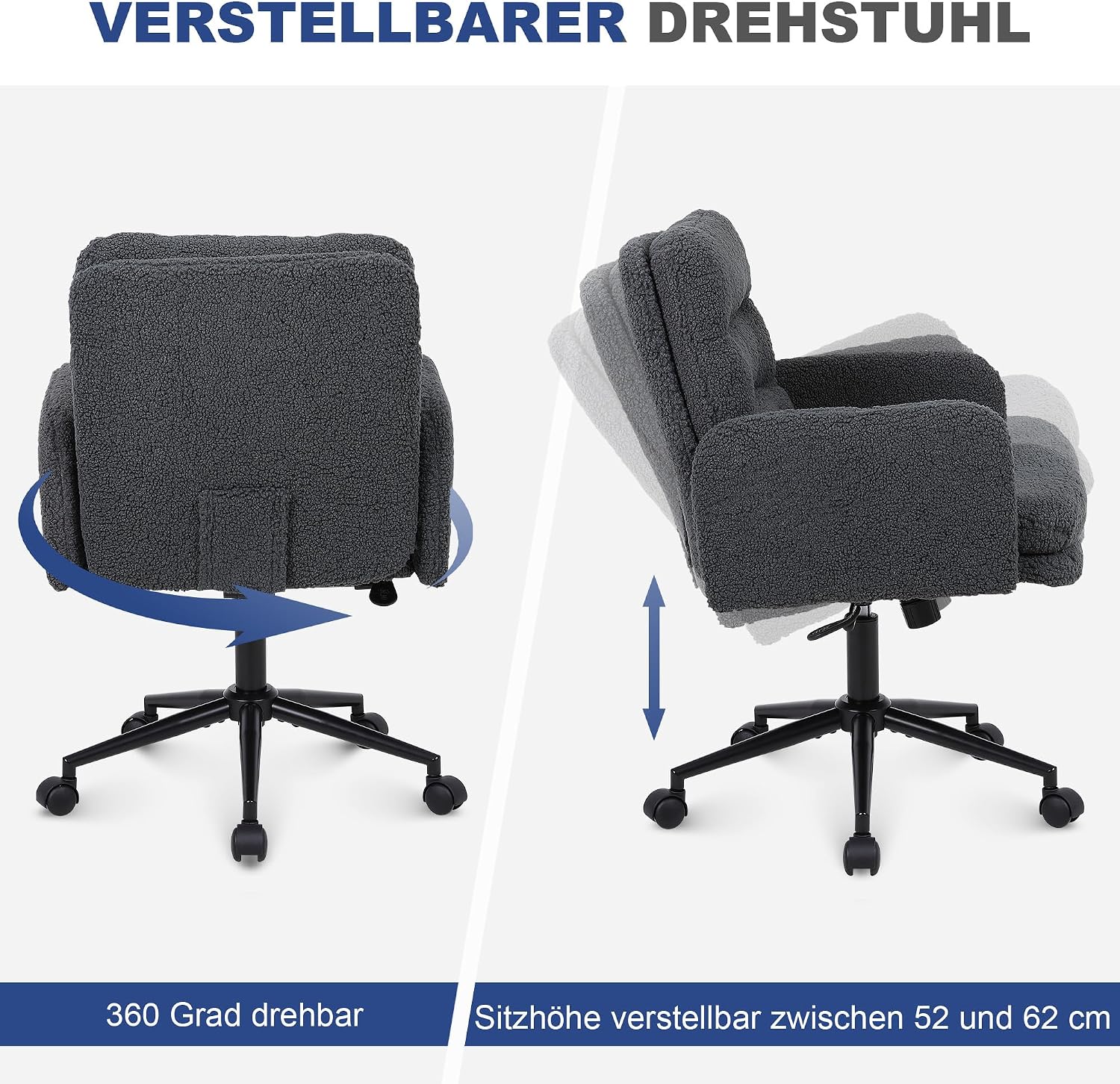 Thumbnail 6 de Youhauchair Schreibtischstuhl