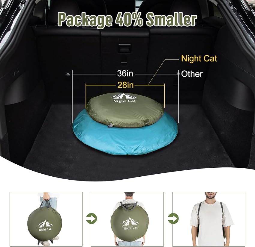 Detalle de Night Cat Pop-up Camping Tent 2-Person ⛺