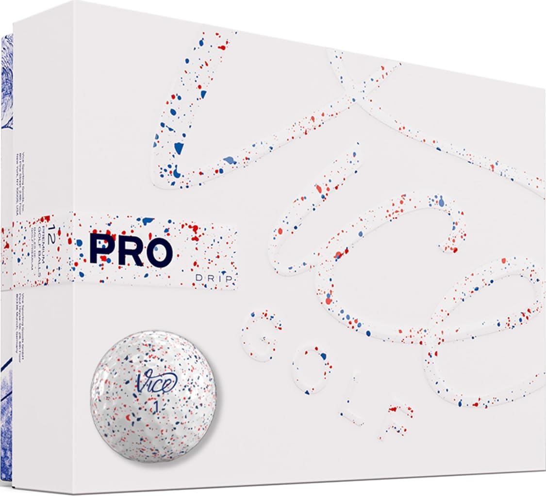 Detalle de Vice Pro Golf Balls (3-Piece Urethane Cover) with Closed Alignment Line