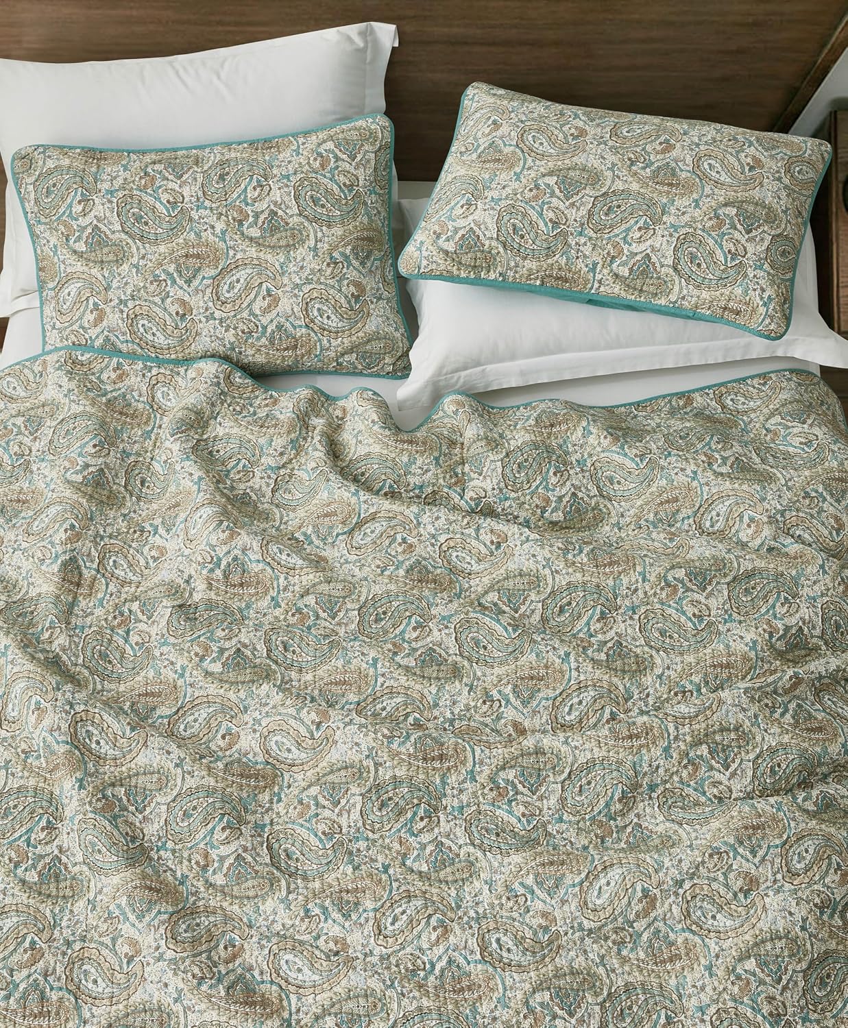 Thumbnail 6 de Chezmoi Collection Cotton Quilt Set, Twin Size