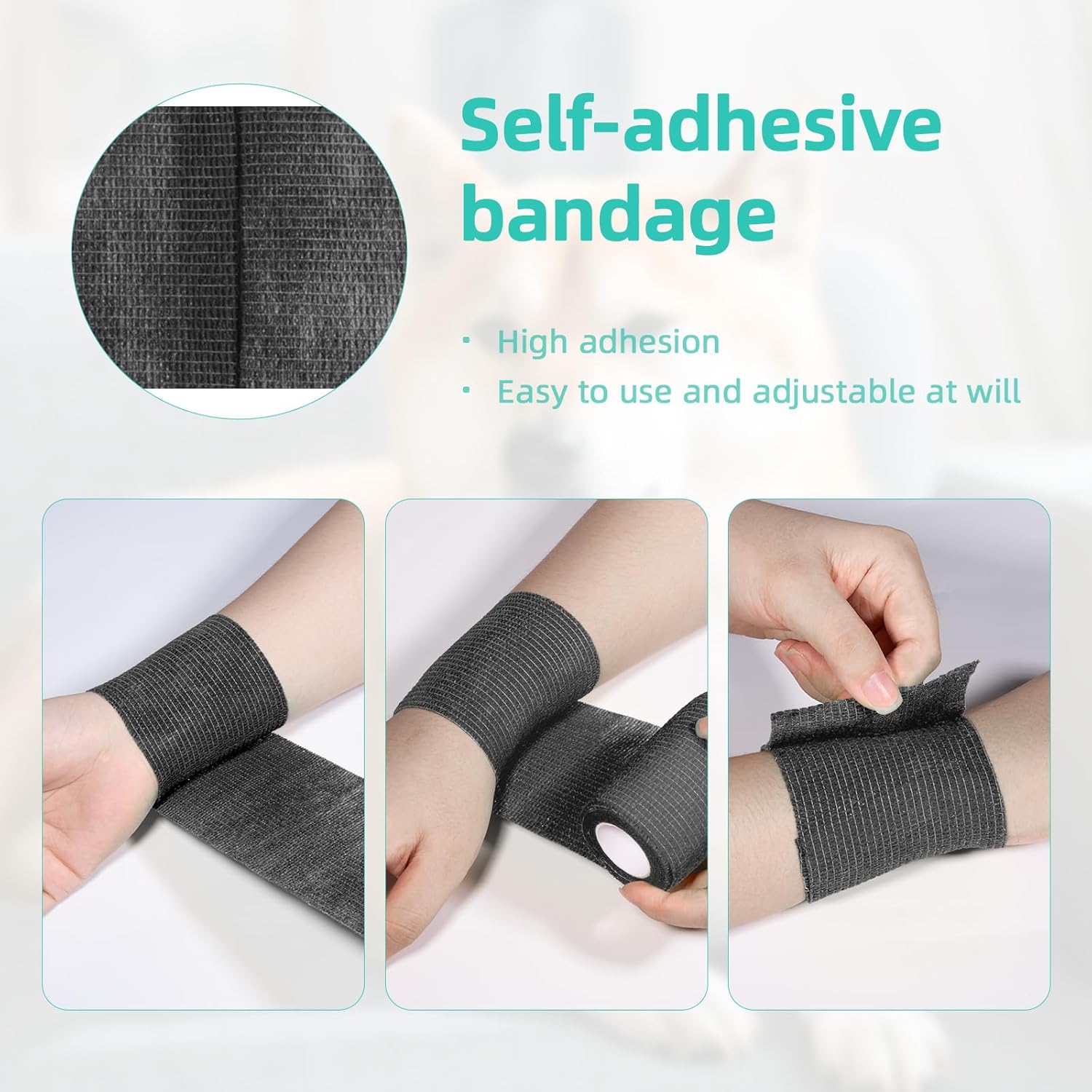 Thumbnail 3 de Carehabi Selbstklebender Verband 10 Rollen 4,5 m