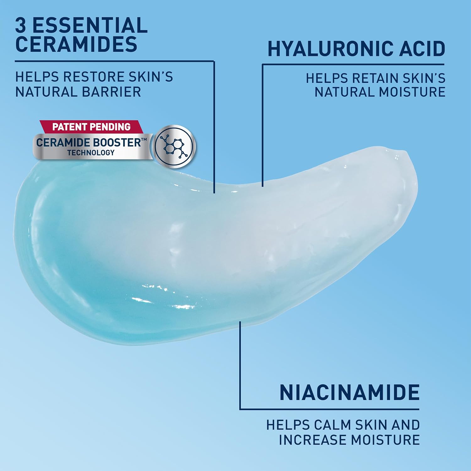 Detalle de CeraVe Hydrating Hyaluronic Acid Water Gel Moisturizer, 1.7 oz