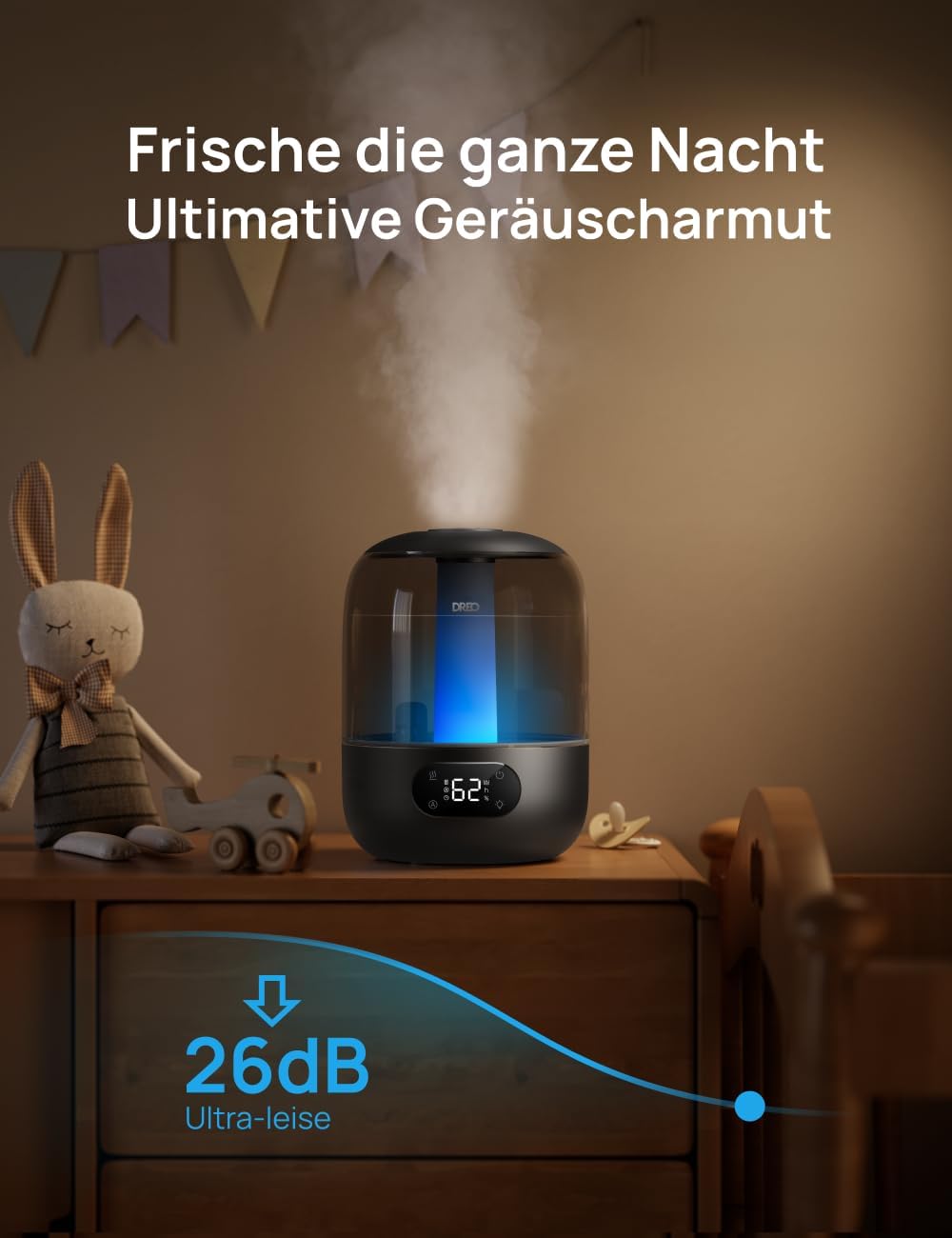Thumbnail 2 de Dreo Luftbefeuchter 3L mit Feuchtigkeitssensor 💧