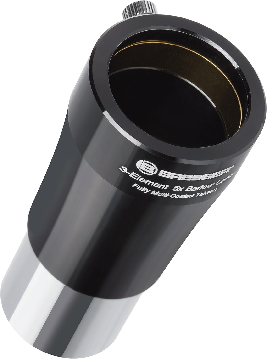 Detalle de Bresser Barlow-Linse 5x (31,7 mm / 1.25 Zoll) – verstärkt Brennweite mit 3-linsiger, vollvergüteter Optik