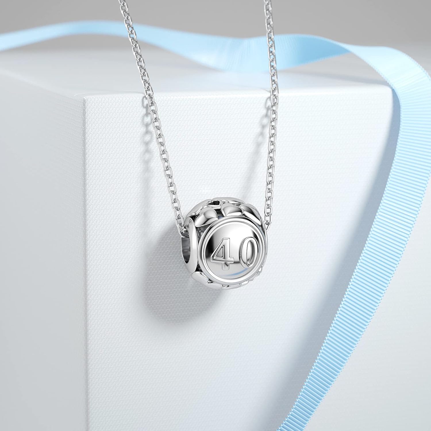 Detalle de DALARAN Sterling Silver Pandora birthday charm 18