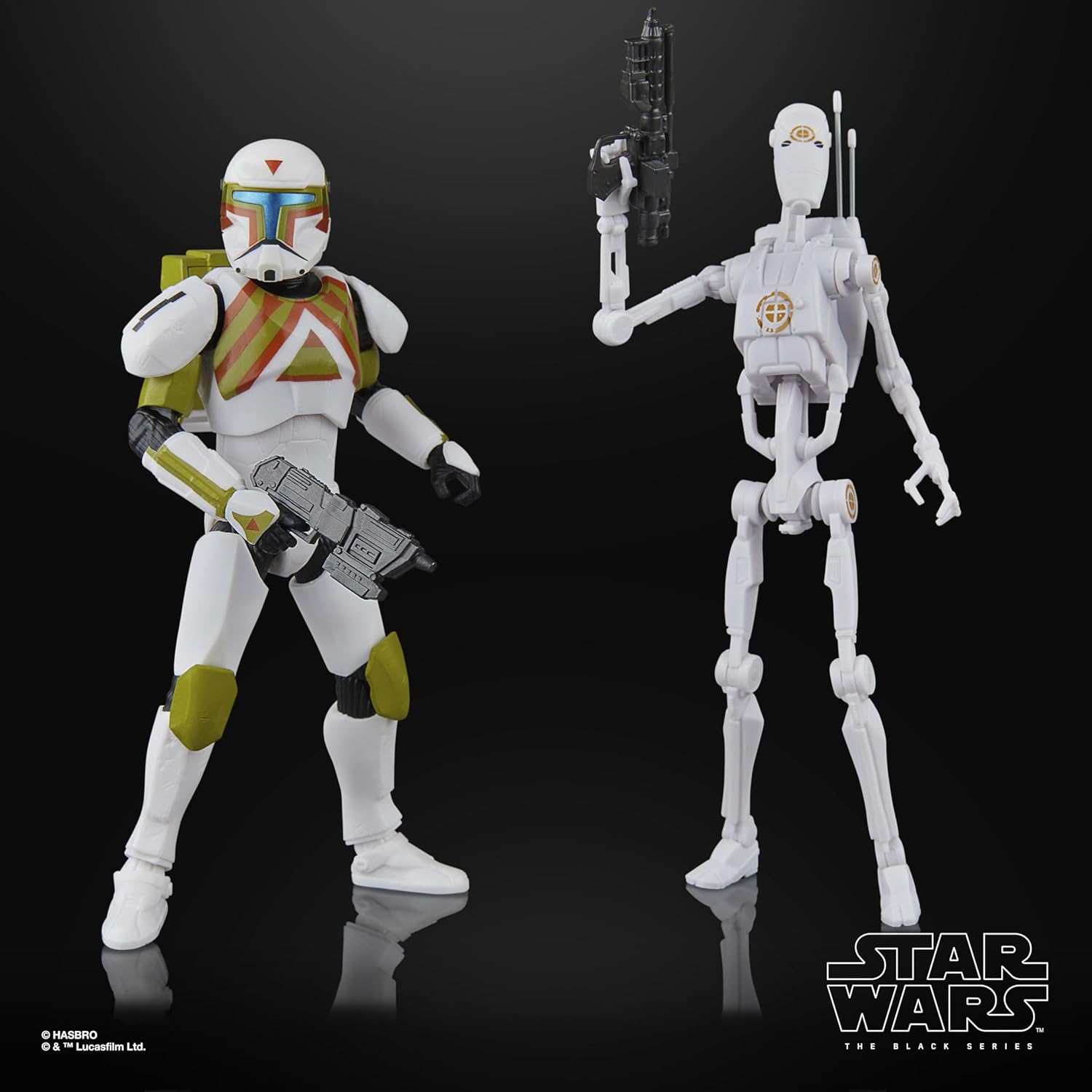 Thumbnail 5 de Star Wars The Black Series Clone Commando y B1 Droid – Figuras 15 cm 🛡️