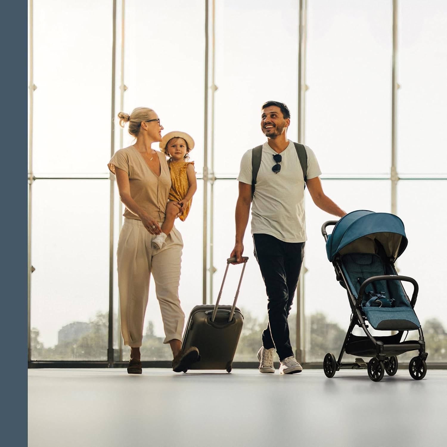 Detalle de Inglesina Quid 2: passeggino leggero e compatto fino a 22 kg, ideale per viaggiare in aereo
