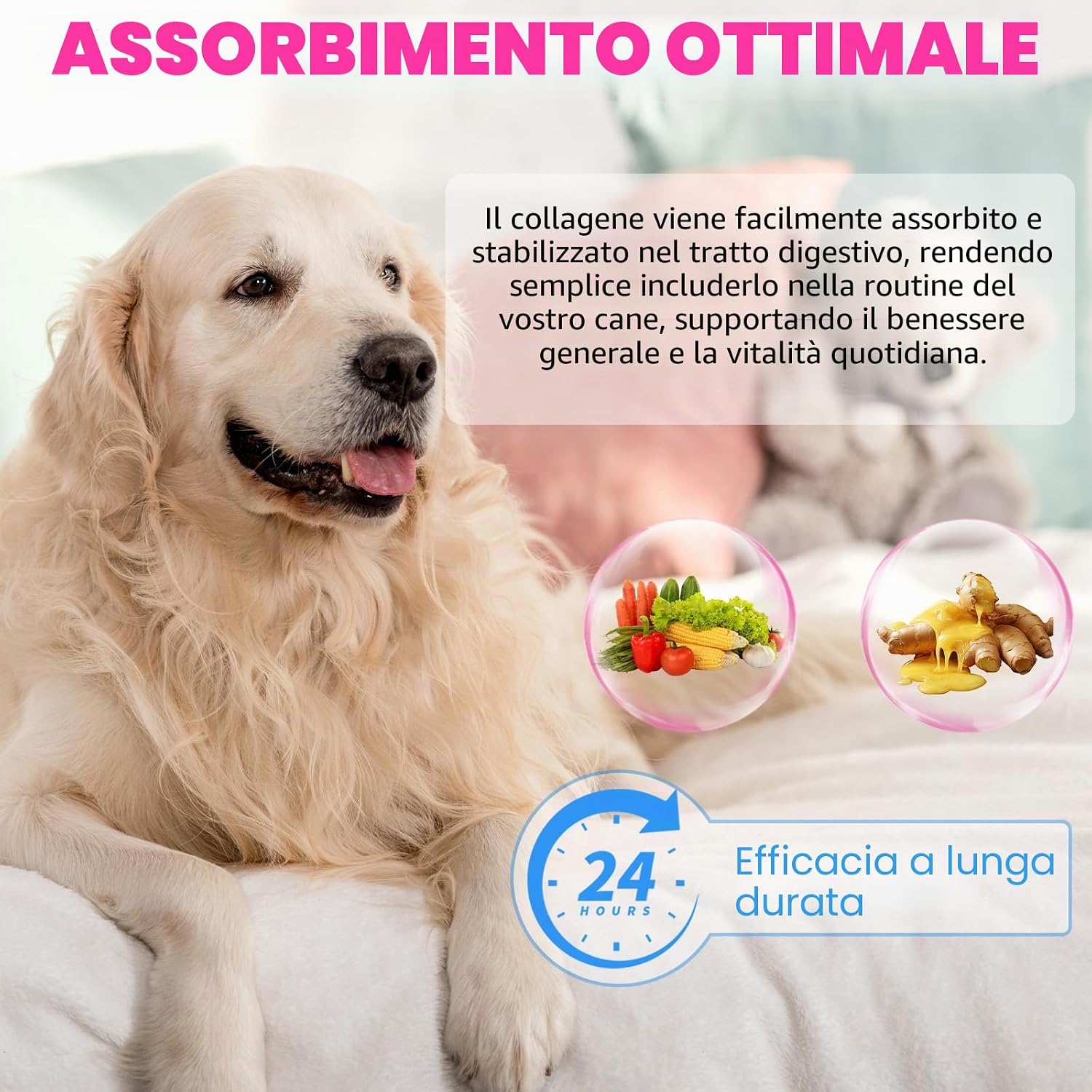 Detalle 1 de Collagene per cani 60 ml