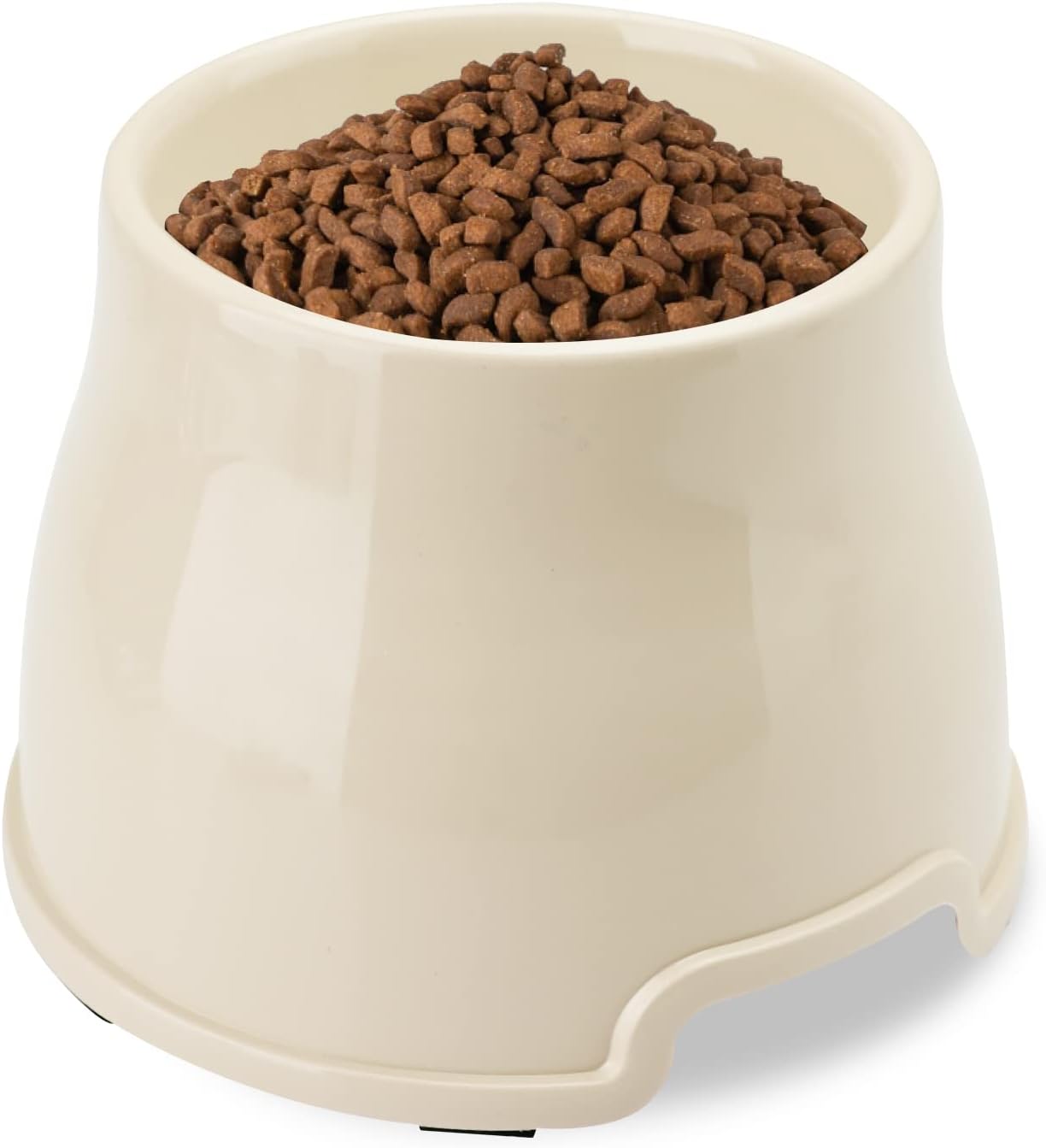 Detalle de TOWEAR Long Ears Dog Bowl (Spaniel) – Elevated, Non-slip Raised Feeder for Food & Water