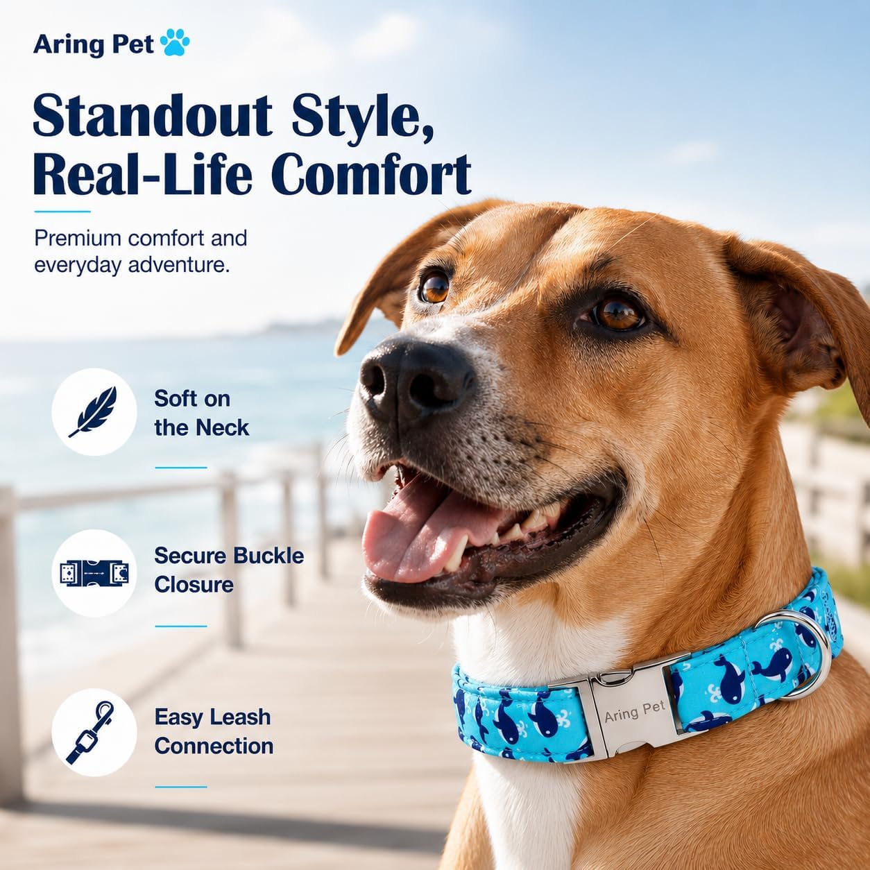 Thumbnail 4 de ARING PET Dog Collar, Cotton