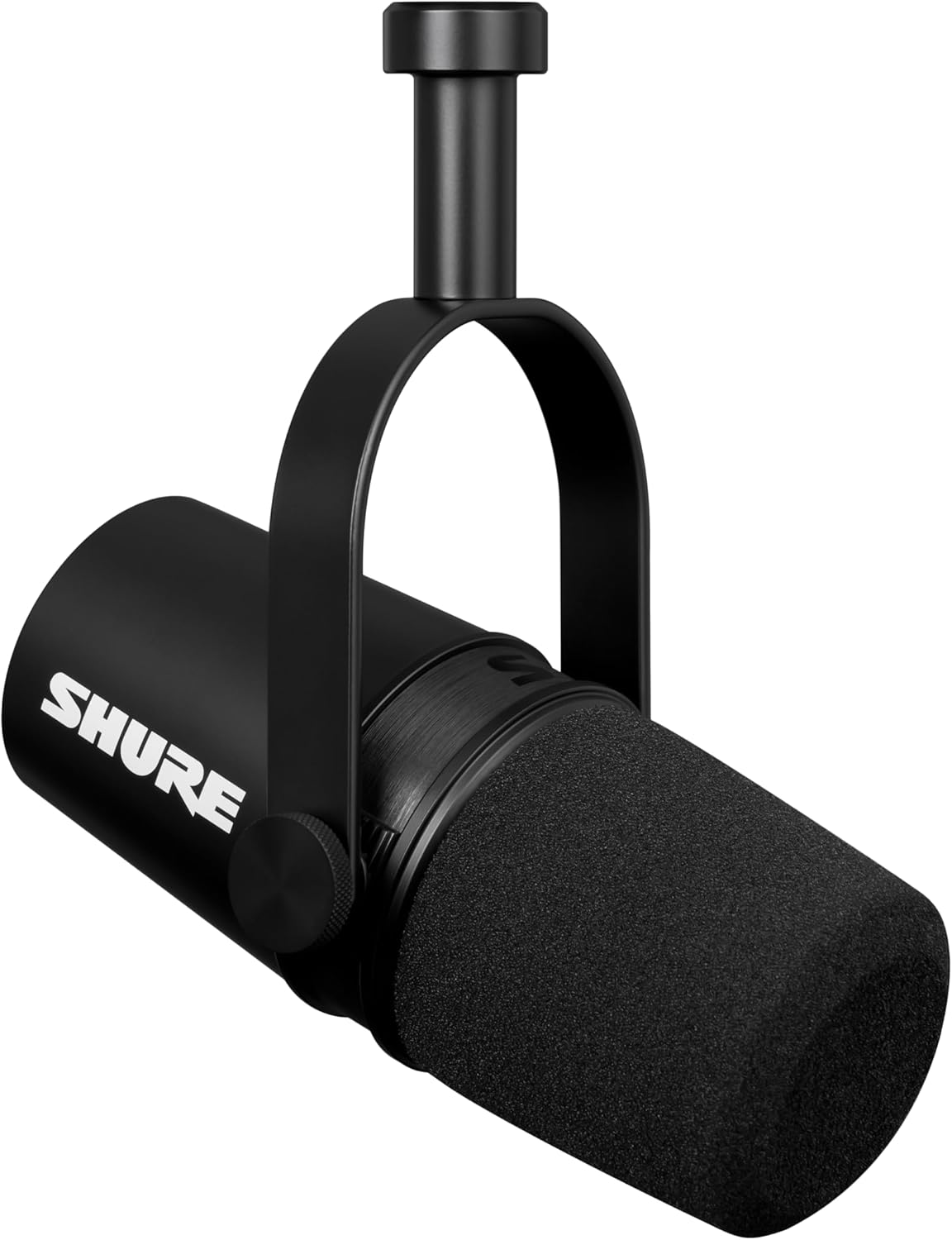 Detalle de Shure MV7X XLR Dynamic Microphone (Cardioid, Voice-Isolating) for Podcasting, Vocal Recording & Broadcasting