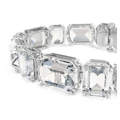 Thumbnail 3 de Swarovski Pulsera Tennis Millenia talla octogonal blanca 💍