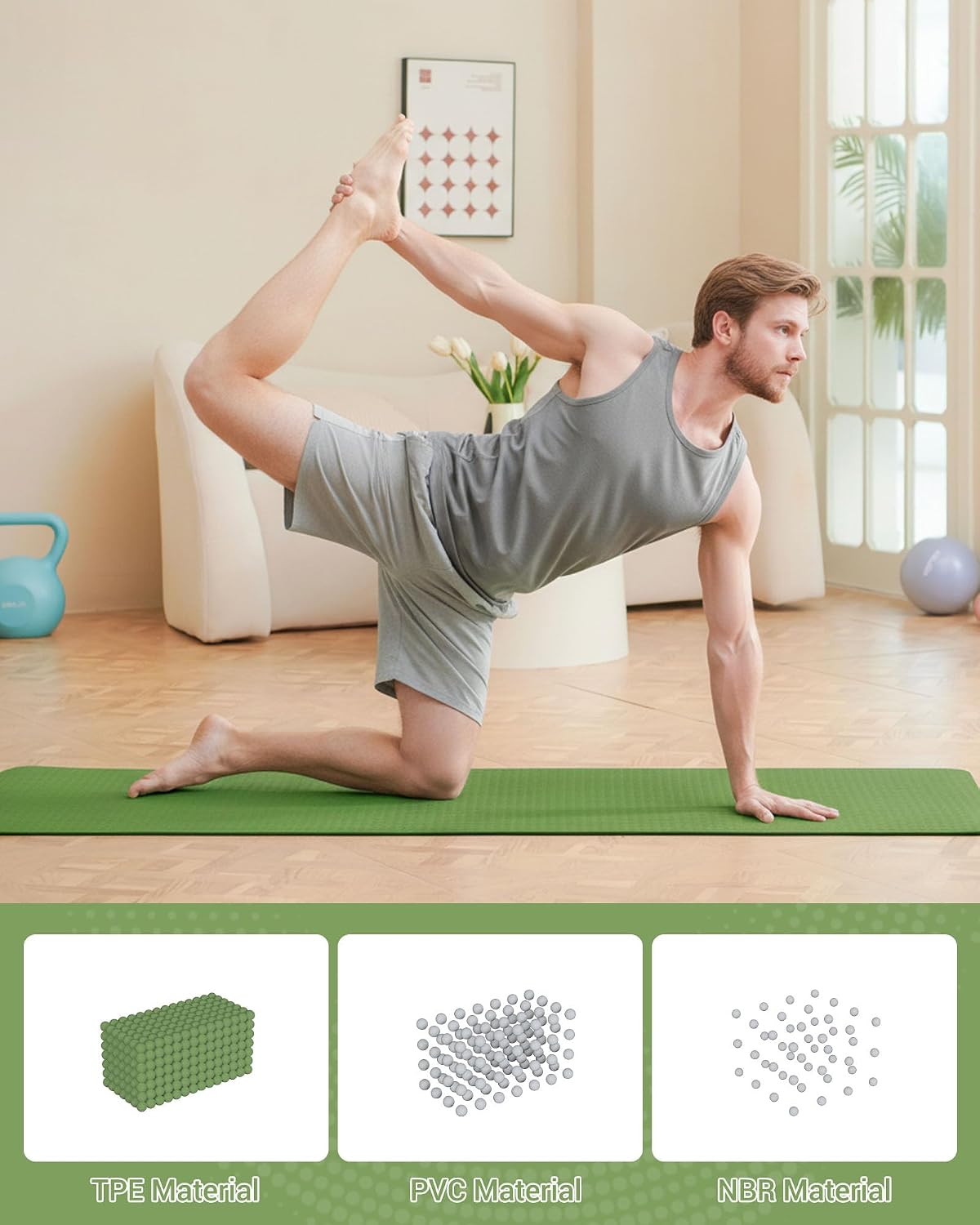 Thumbnail 4 de Good Nite Tappetino yoga 183x61x0,6 cm