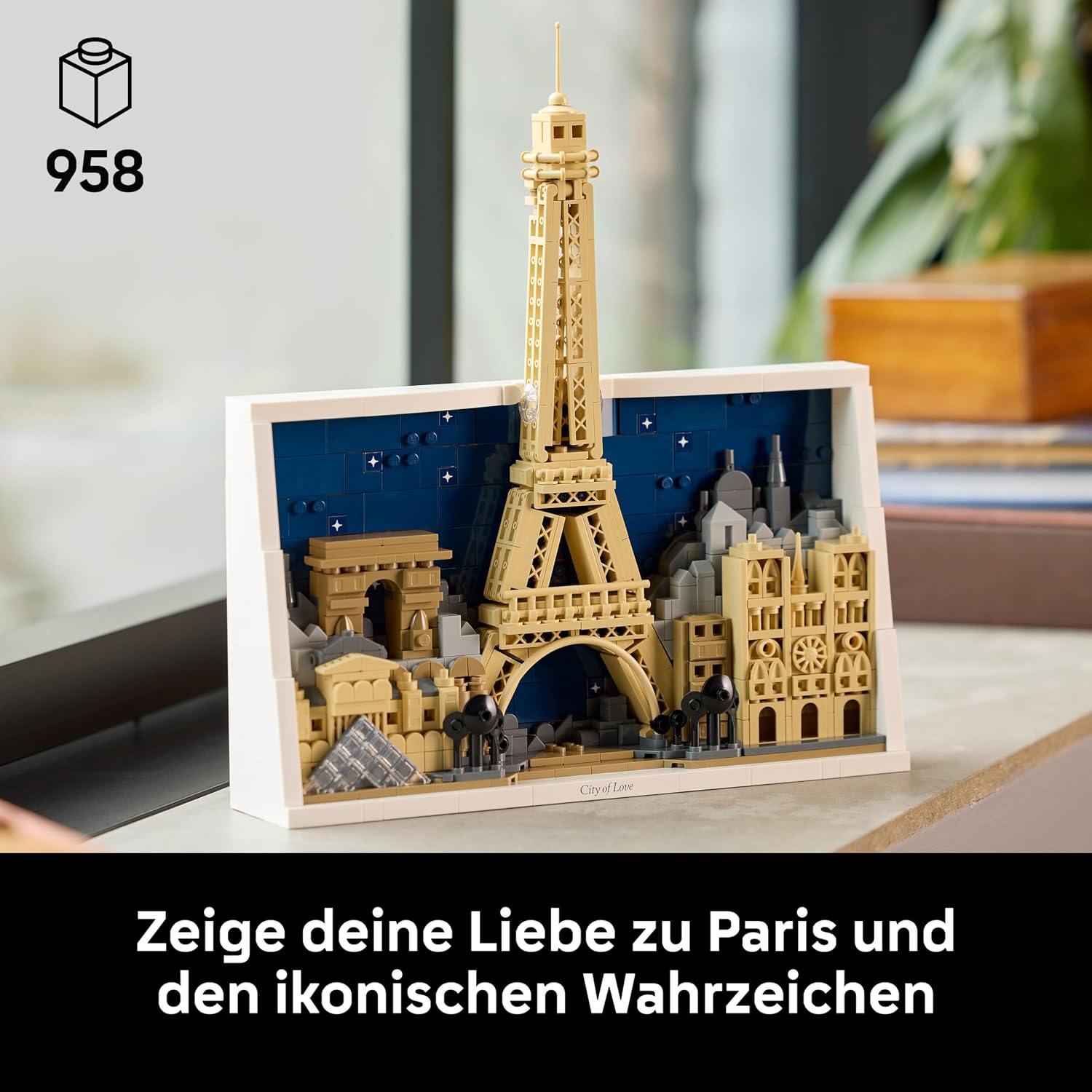 Thumbnail 1 de LEGO Architecture Paris 3D Puzzle 21064 – Stadtbild 🧩