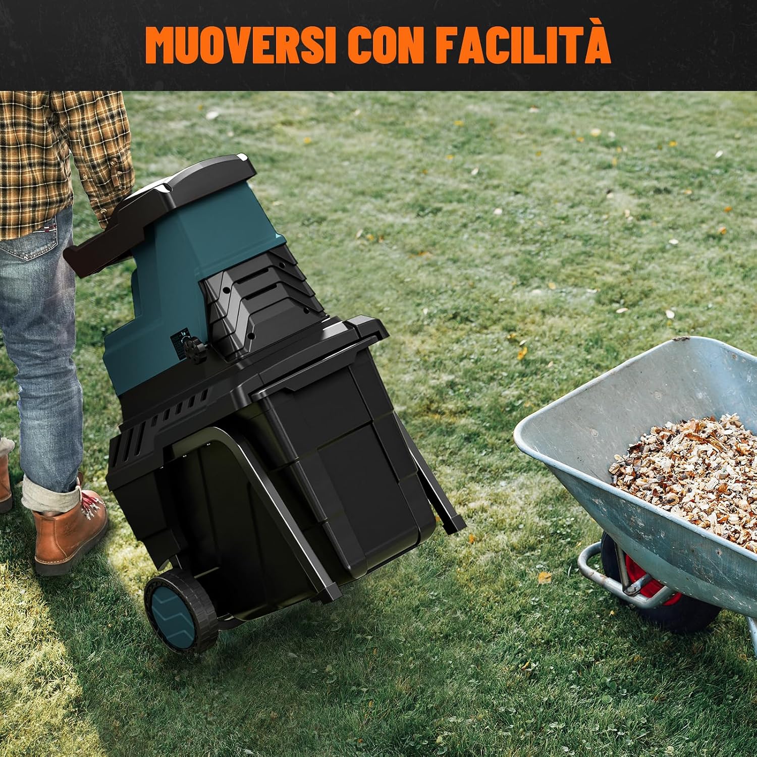 Thumbnail 6 de DOVAMAN GT10 Trituratore Rami: potenza brushless da 2800W e triturazione fino a 45 mm