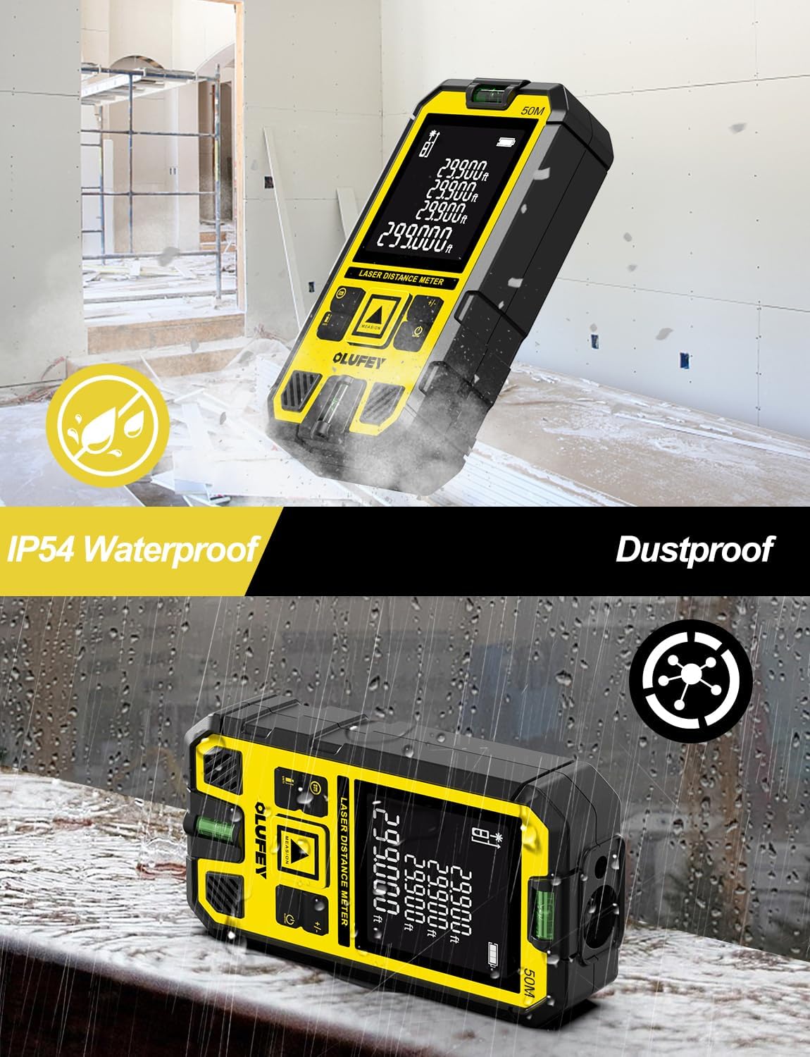 Thumbnail 5 de OLUFEY Laser Measure laser distance