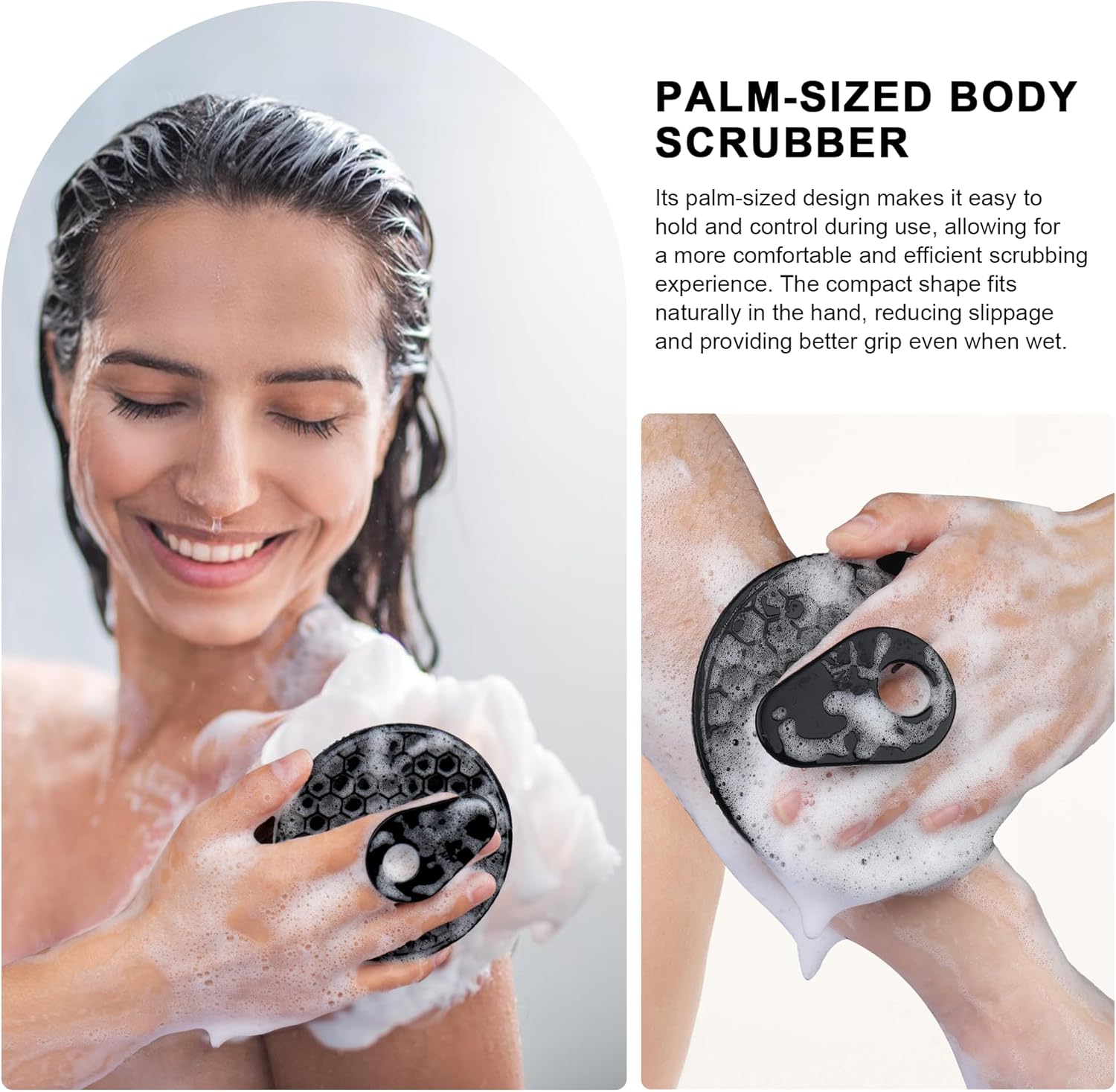 Thumbnail 2 de INNERNEED Food-Grade Silicone Body Scrubber: Gentle Cleaning with Exfoliating Mesh