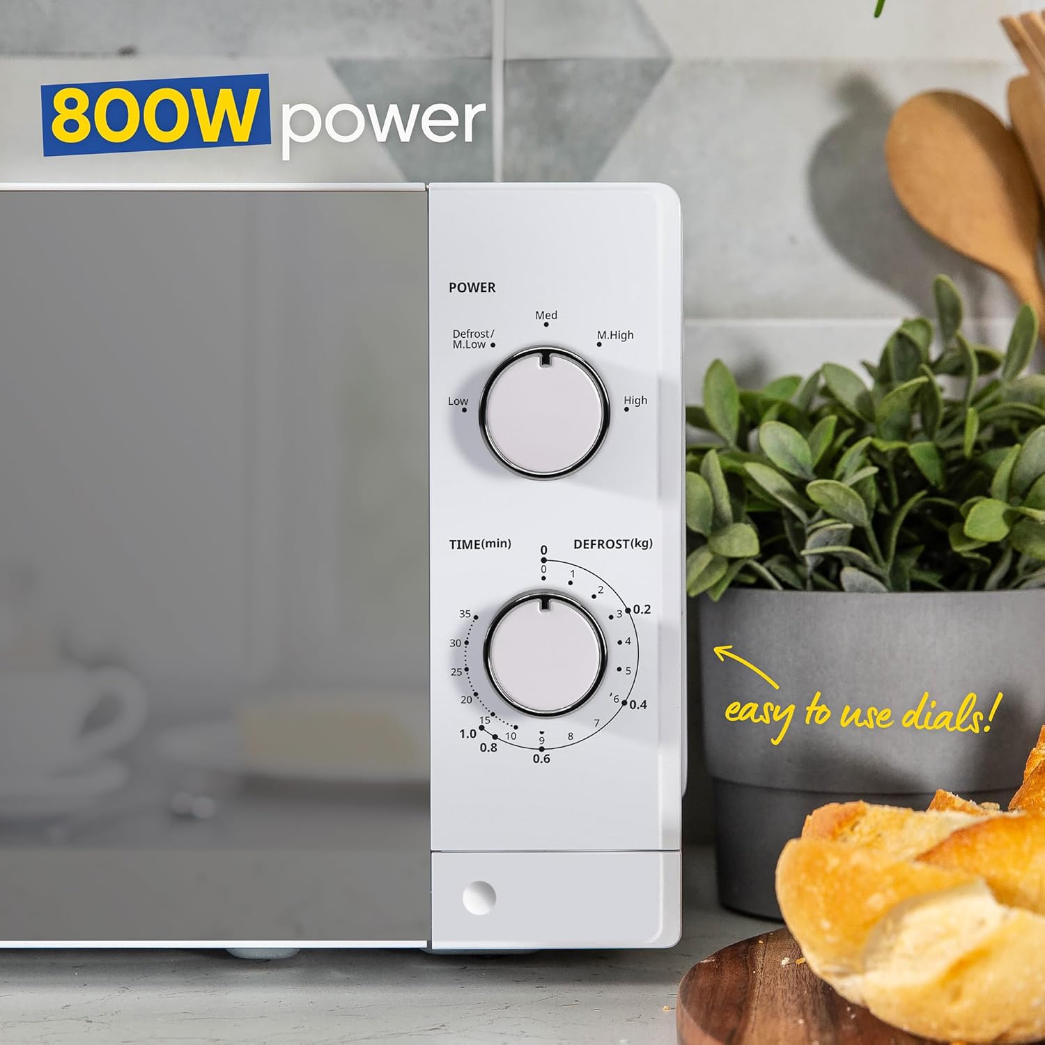 Thumbnail 6 de Russell Hobbs RHM2027 20 Litre 800W Microwave