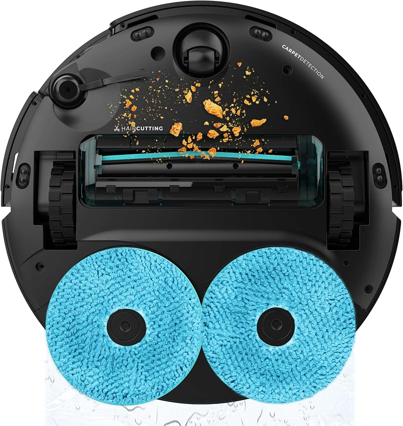 Detalle 2 de Cecotec Conga X100 X‑Treme 20.000 Pa, fregado spin eficiente