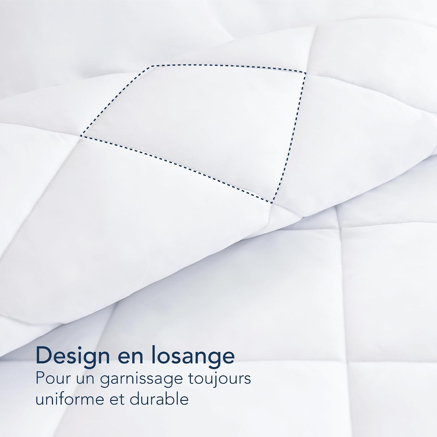 Detalle de Dreamzie Couette Été 140x200 en Microfibre — légère, hypoallergénique et certifiée Oeko-Tex