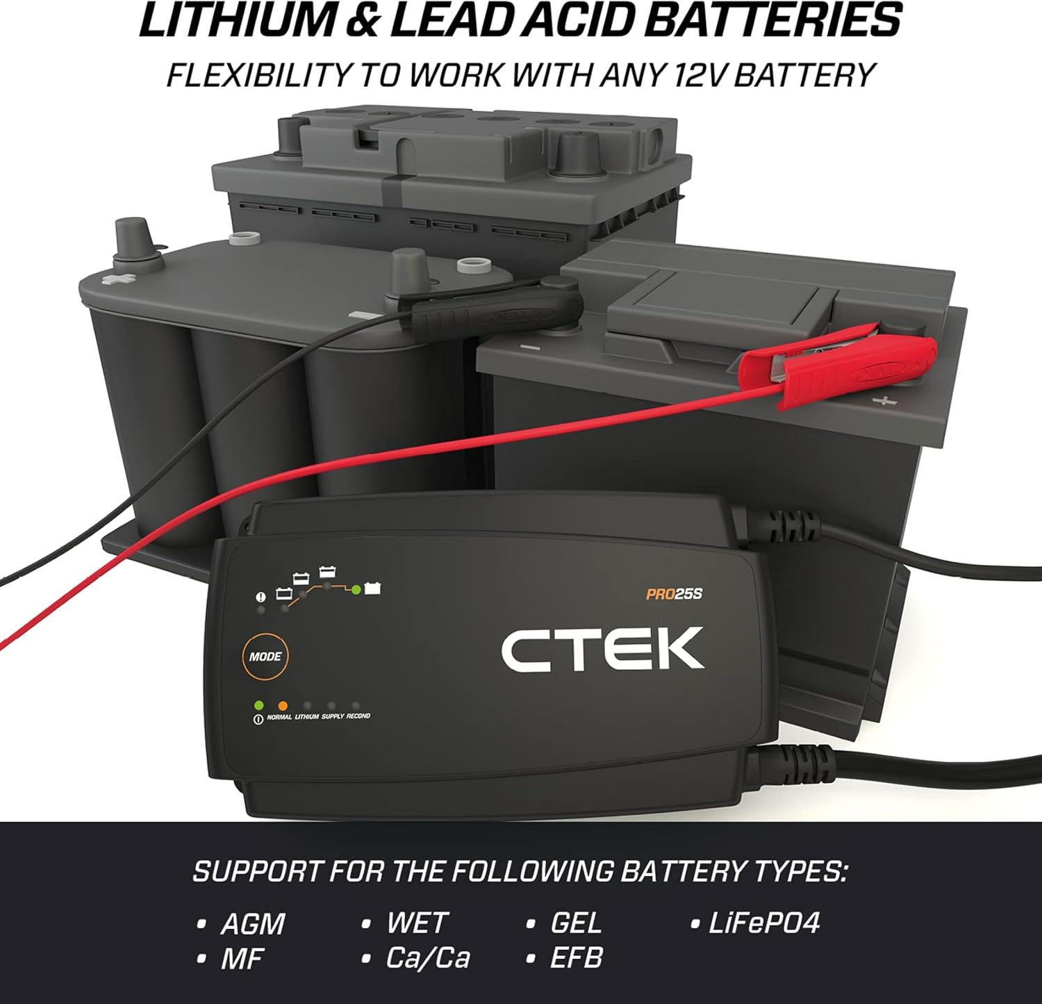 Detalle 2 de CTEK PRO25S 25A Batterieladegerät