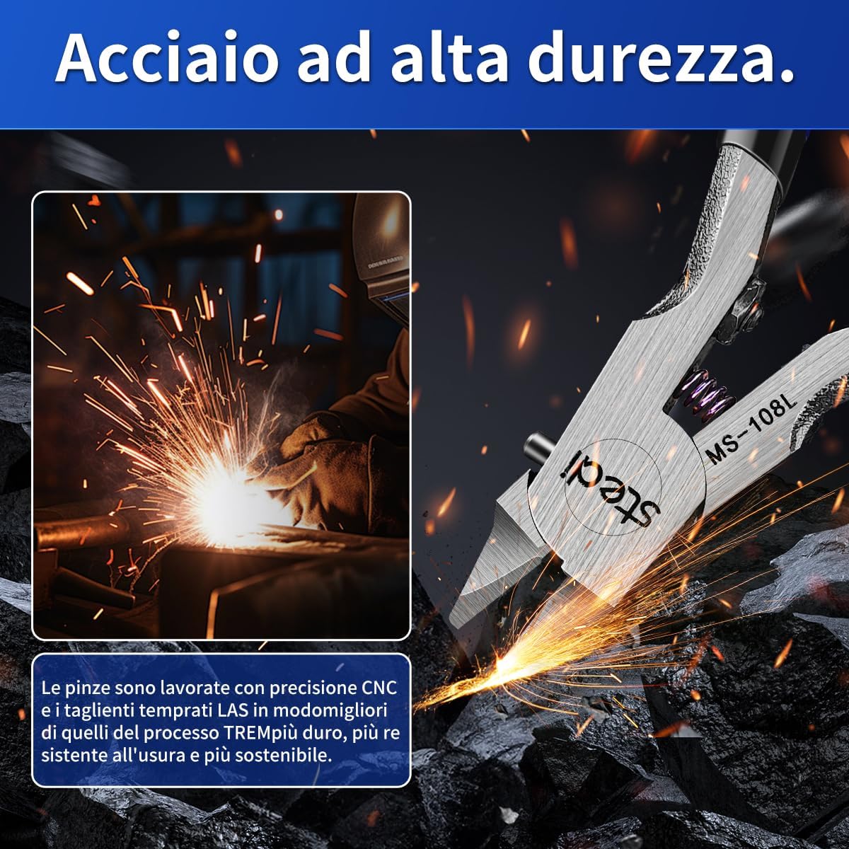 Thumbnail 2 de Stedi Ultimate pince de modélisme pour gauchers (version main gauche) – coupe-sprue ultra-fin simple tranchant