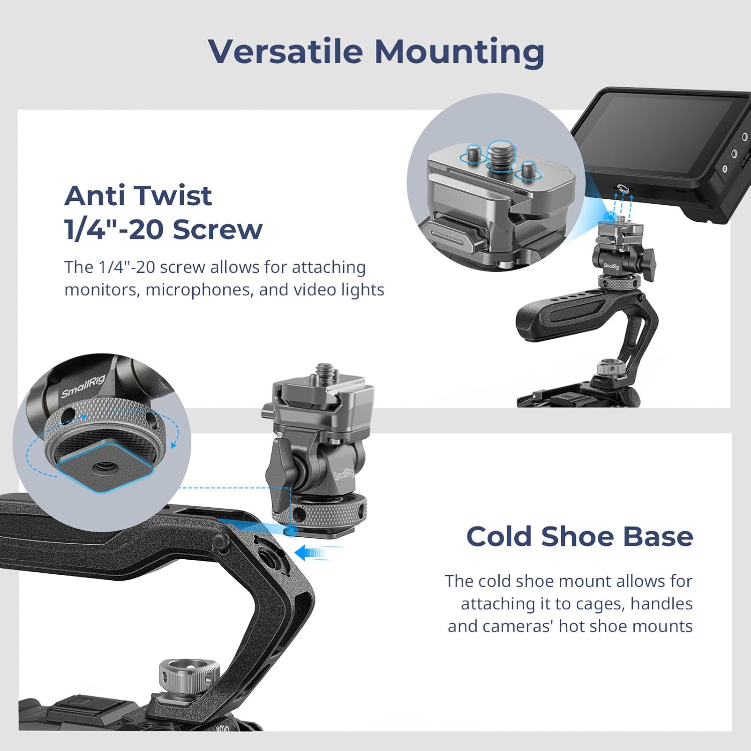 Thumbnail 5 de SMALLRIG HawkLock H21 support moniteur 2,3 kg
