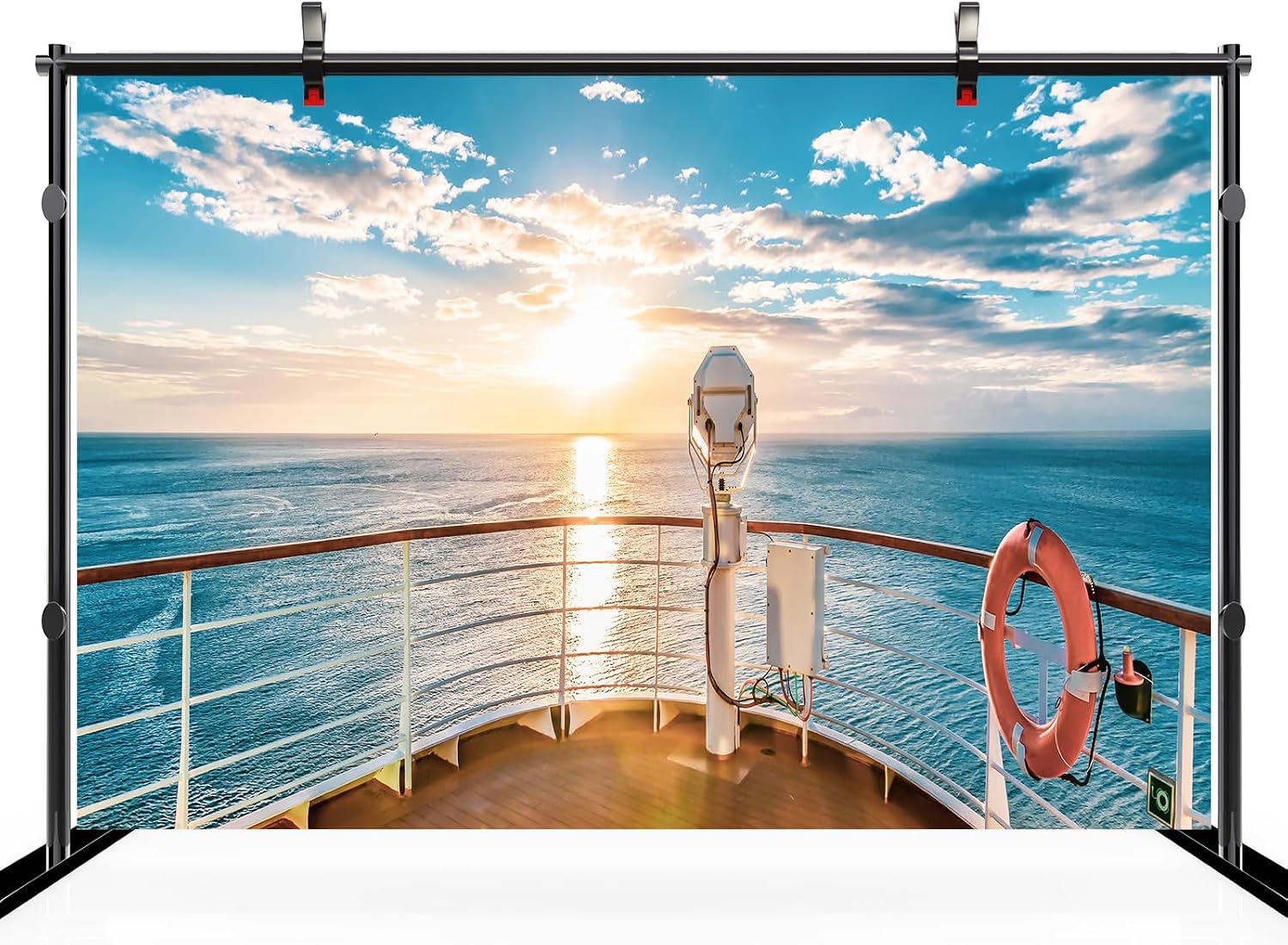 Detalle de CHNBGPRO Cruise Ship Backdrop 1.5m x 1m 📸