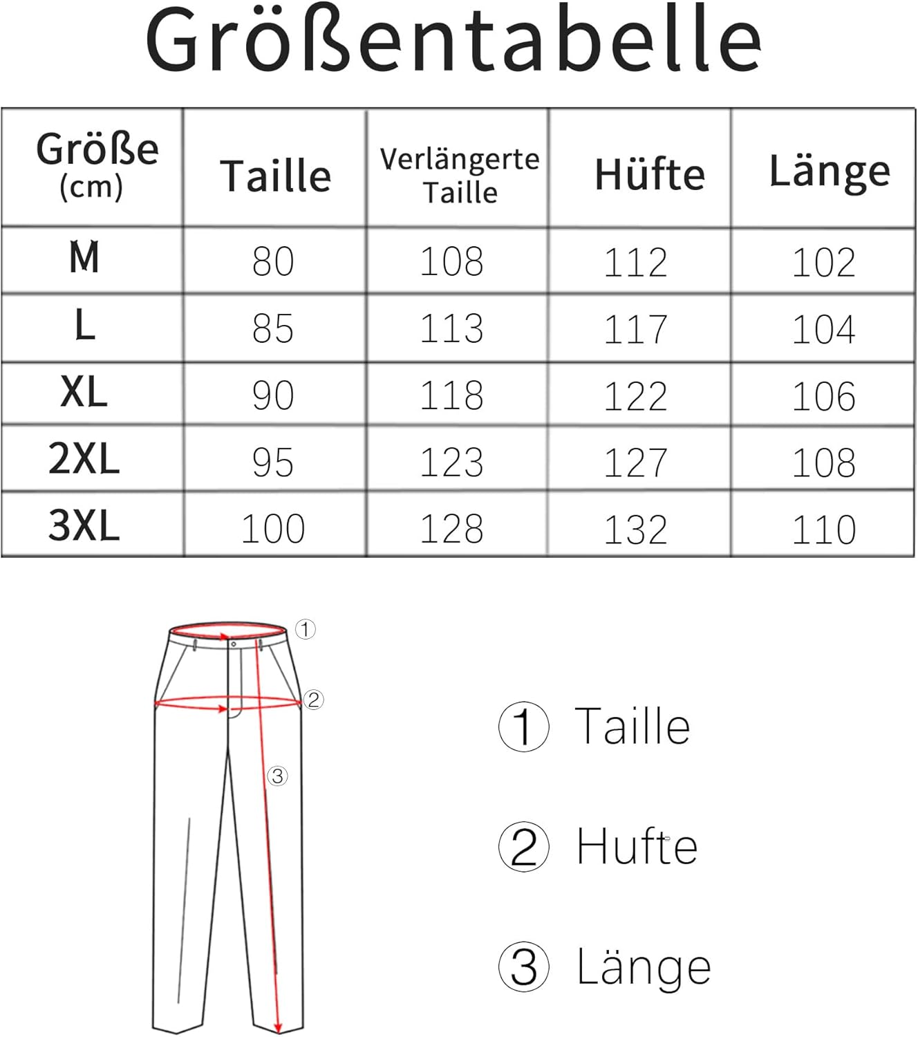 Thumbnail 5 de YAOBAOLE Leinenhose Herren Mittelalter/Wikinger/Piraten – lang, locker mit Taschen und elastischem Bund