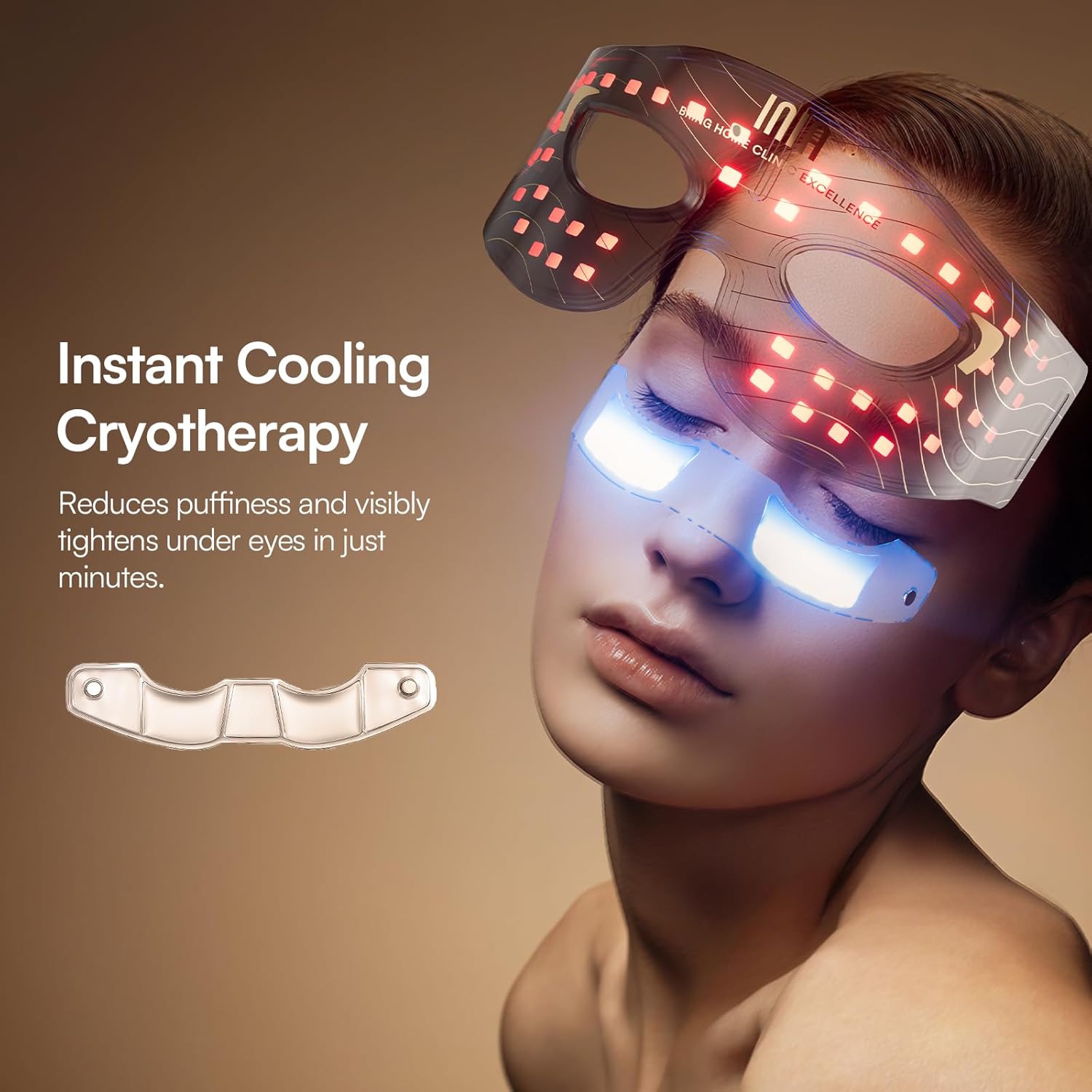 Thumbnail 5 de INIA Red Light Therapy Eye Mask 96 LEDs