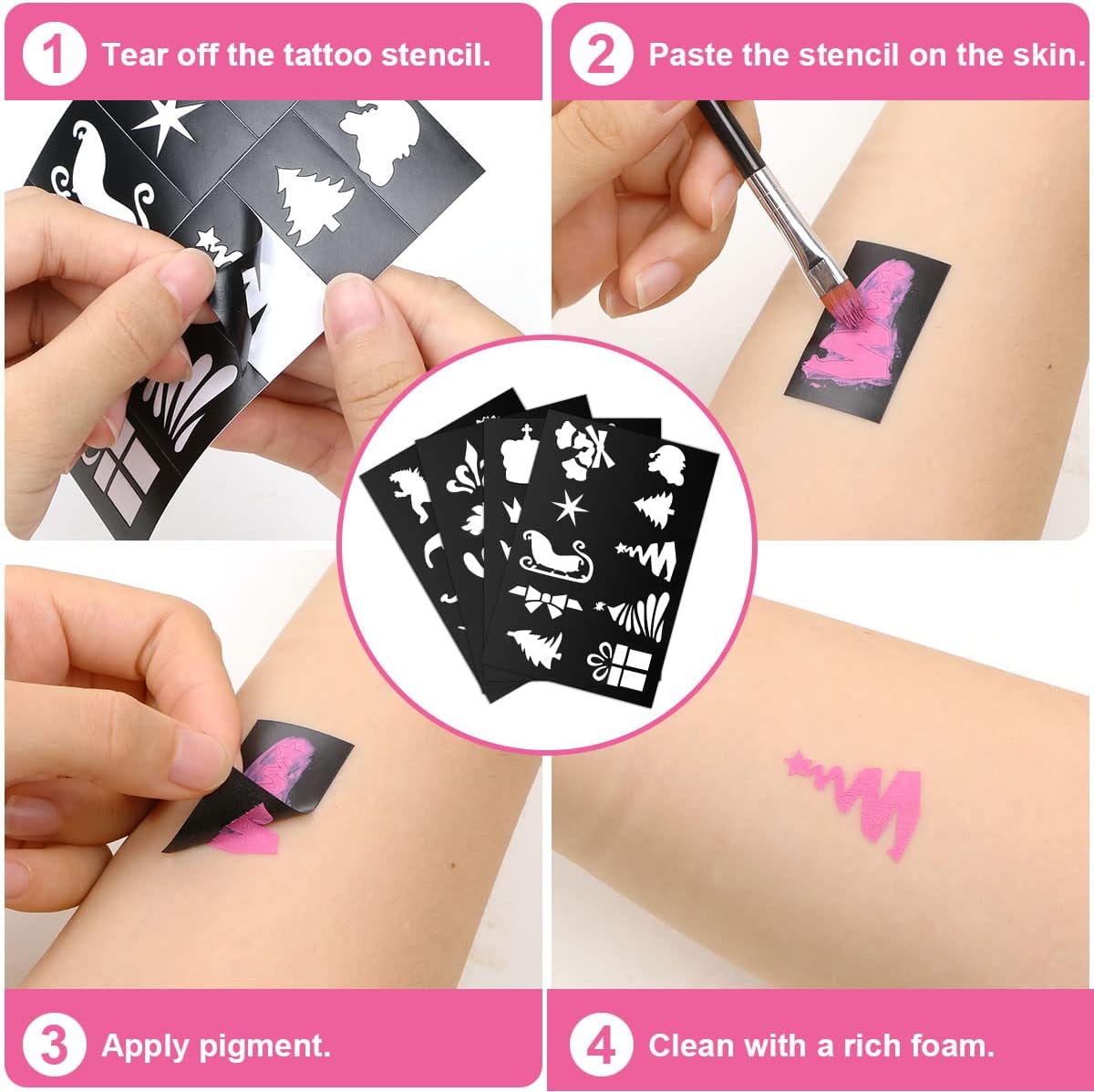 Thumbnail 5 de URAQT Body Painting kit 15 colori per trucco viso e corpo 🎨