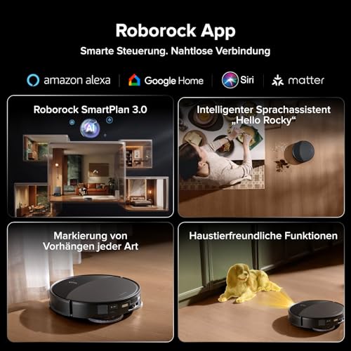 Thumbnail 8 de roborock Saros 20 Saugroboter mit Wischfunktion & angehbarem Wischmopp – zuverlässige Reinigung mit Intelligenz