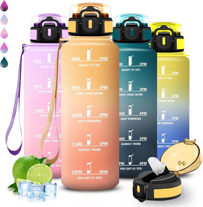 Detalle de Botella Reutilizable 1.5L 🥤 A prueba de fugas, Seguridad