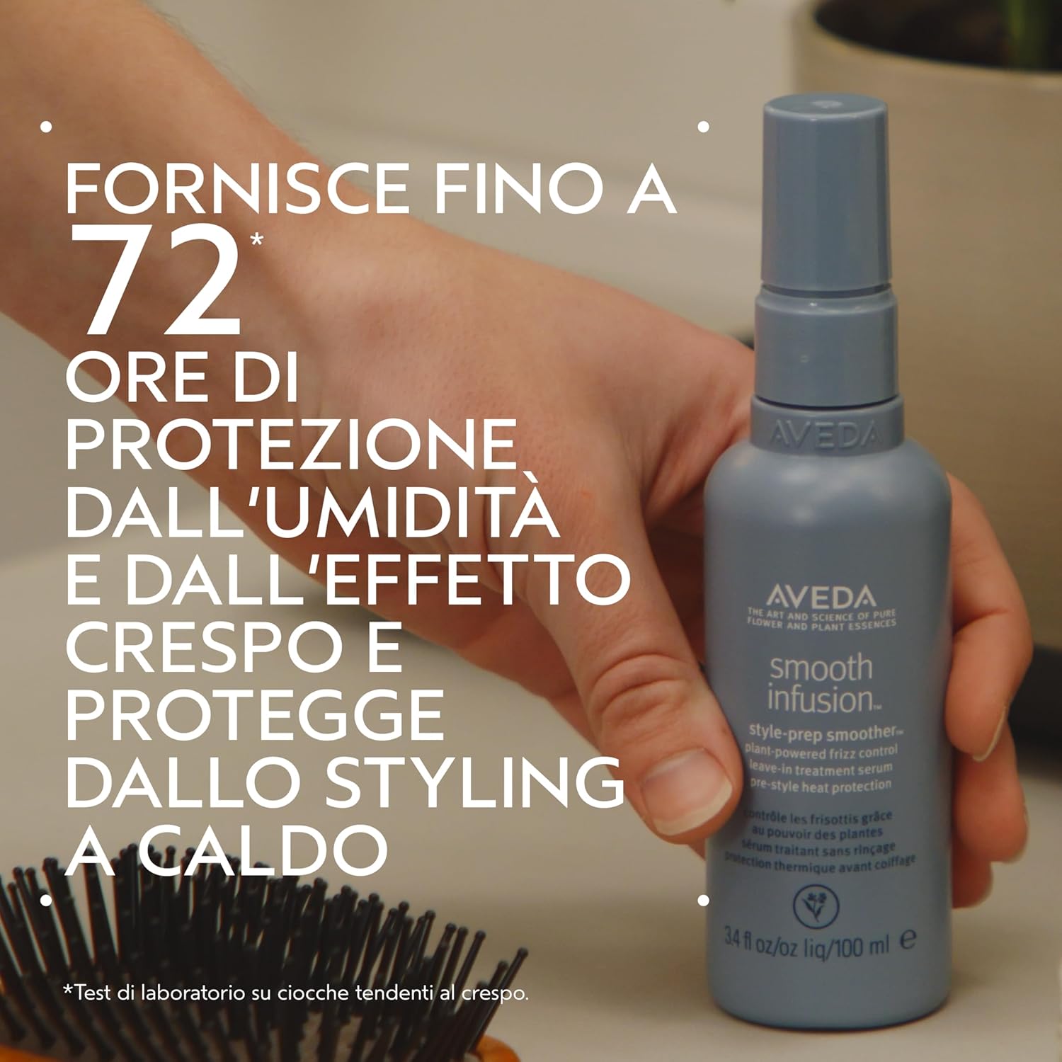 Detalle 2 de Aveda Smooth Infusion Style-Prep Smoother: Siero anti-crespo senza risciacquo (100 ml)