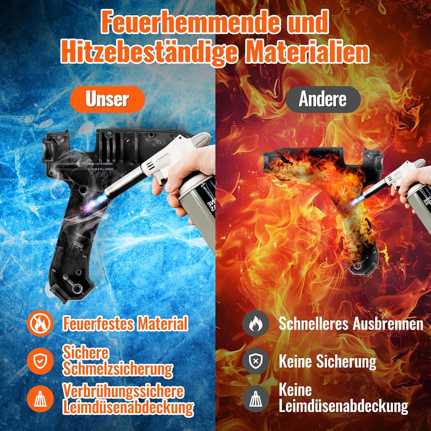 Thumbnail 2 de Kejector Feuerfest Heißklebepistole 20W