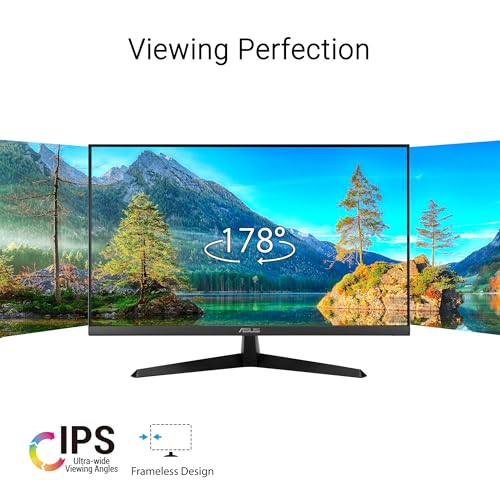 Detalle de ASUS Moniteur VY279HGR Eye Care – 27 pouces FHD IPS, 120 Hz (OC), Ultra-confort visuel