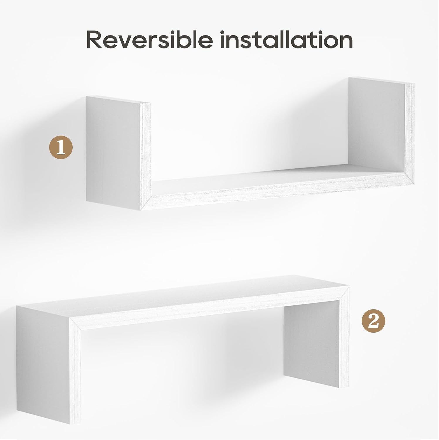 Thumbnail 6 de SRIWATANA Floating Shelves, Set of 5