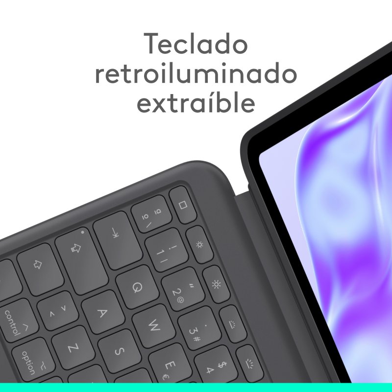 Thumbnail 1 de Logitech Combo Touch Funda teclado para iPad Pro 13" (M4)