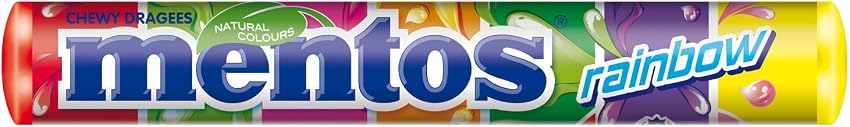 Detalle de Mentos Frutas caramelo masticable 760 g 🍬