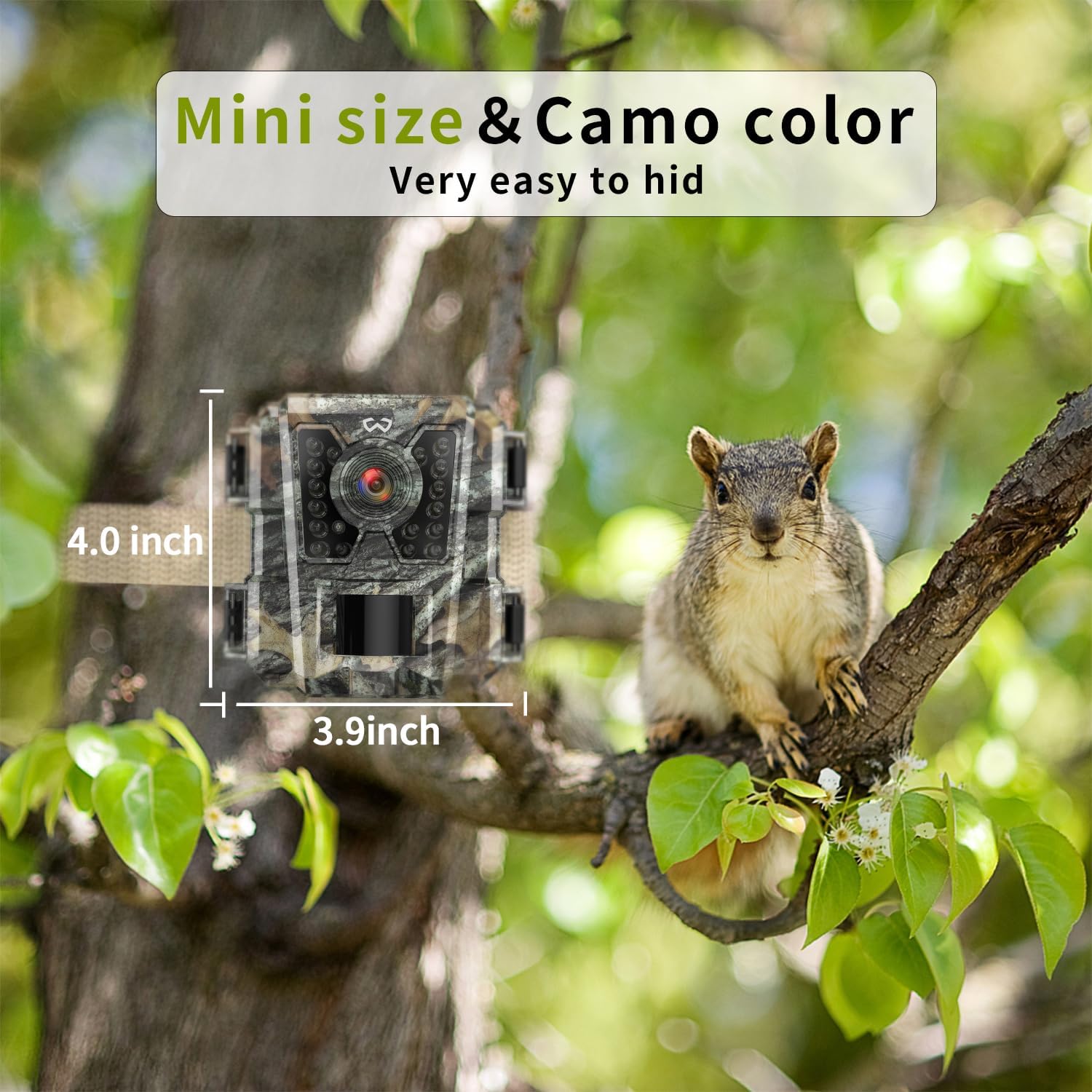Detalle de WOSODA Mini Trail Camera 24MP