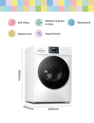 Thumbnail 1 de COMFEE' 10kg/7kg Washer Dryer Machine 2 in 1 – Energy Class A with BLDC Motor