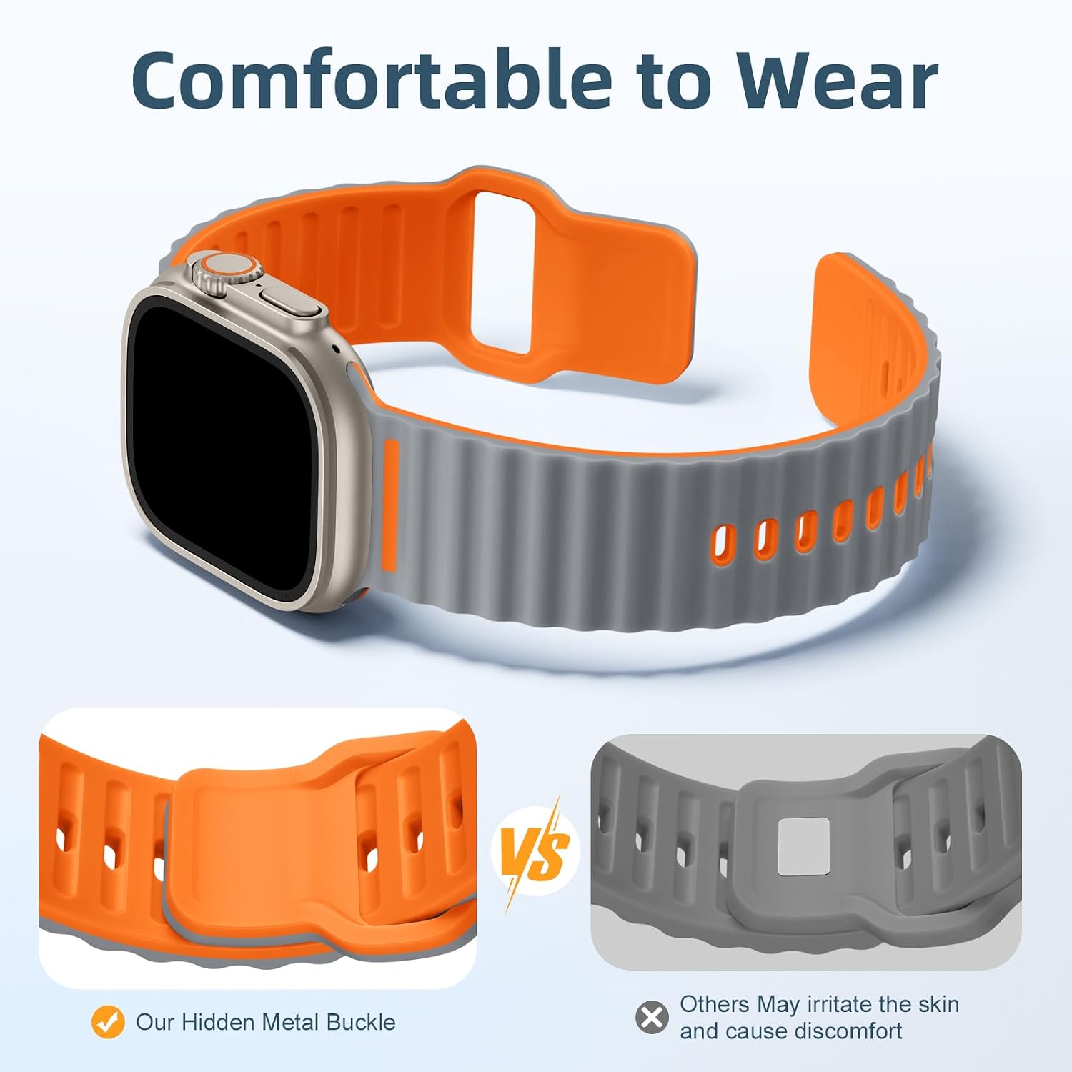 Detalle 2 de Mastten Sports Strap for Apple Watch Ultra 49mm