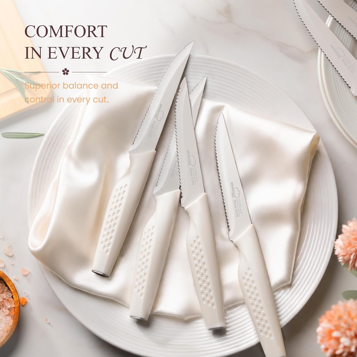 Thumbnail 5 de Amorston Steak Knife Set of 8