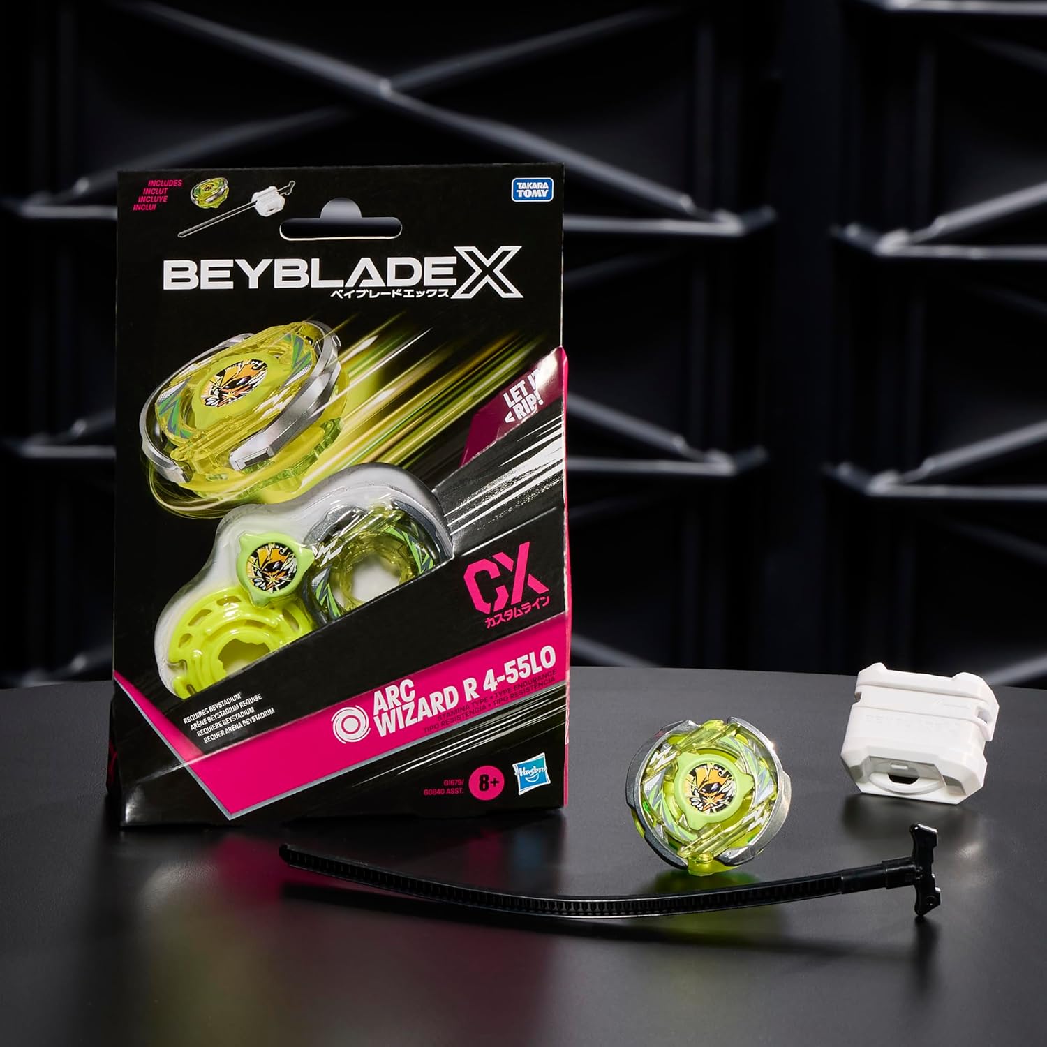 Detalle 2 de Beyblade X Arc Wizard R 4-55LO CX toupie