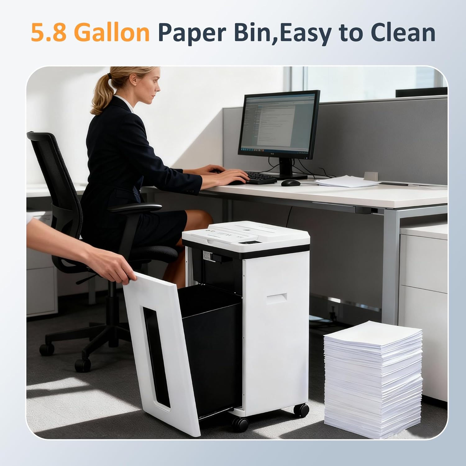 Thumbnail 5 de Boyuevi 200-Sheet Auto Feed Shredder 📠