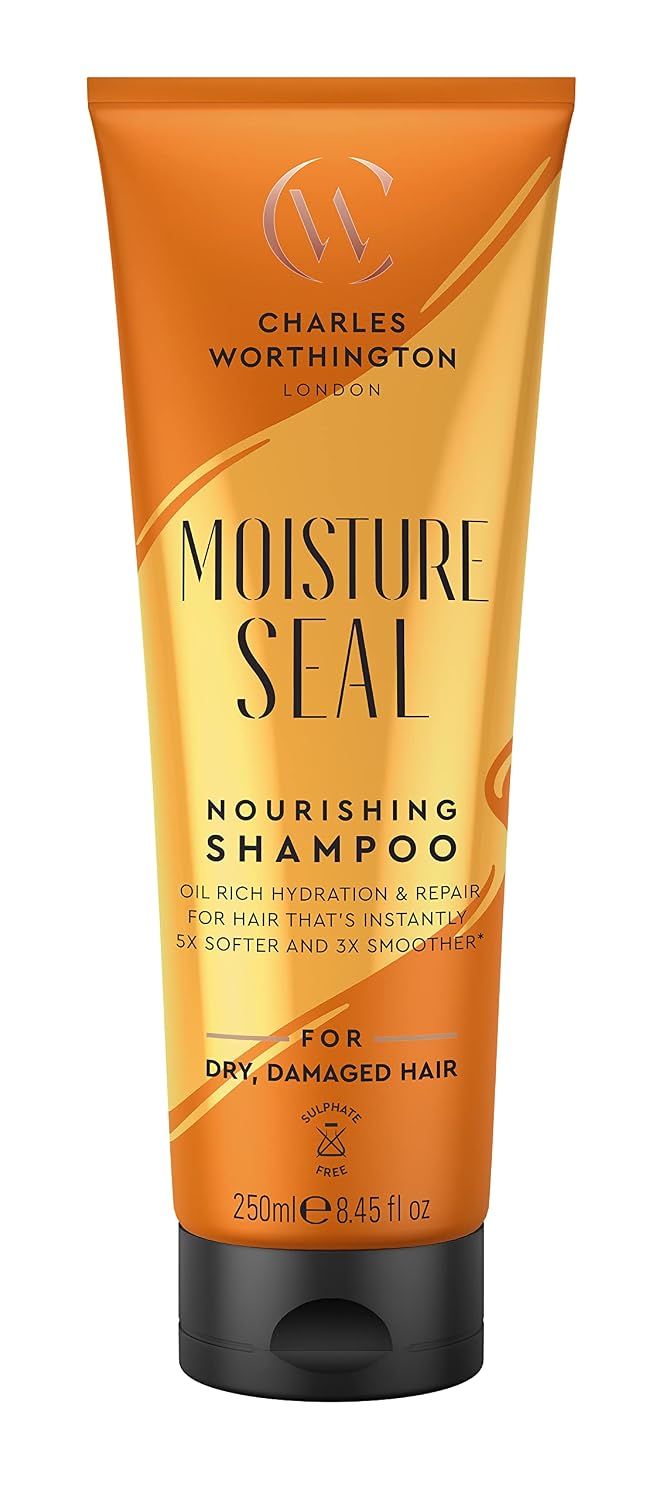 Detalle de Charles Worthington Moisture Seal Pflegeshampoo Kokosnuss, Argan- und Macadamia-Öle