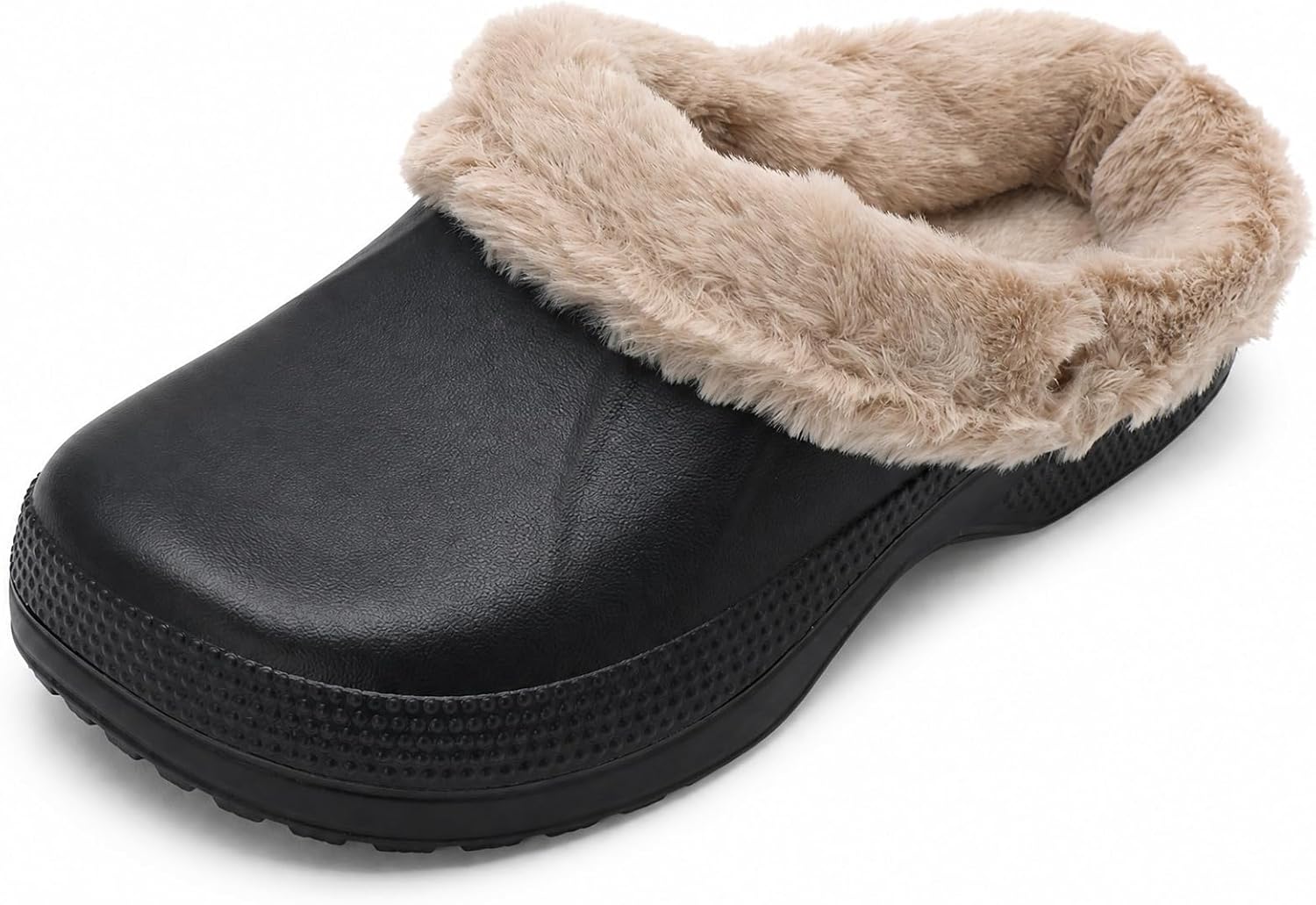 Detalle de JOMIX winterklompen voor heren met EVA-rubber, pluche voering en antislipzool