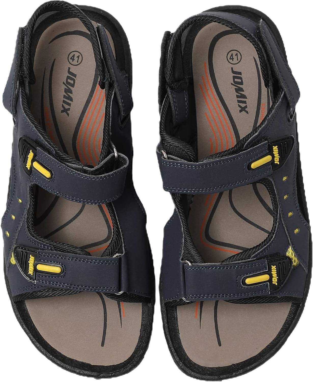 Detalle 2 de JOMIX Sandali Uomo Estivi Comodi Sportivi per Casa, Mare e Spiaggia