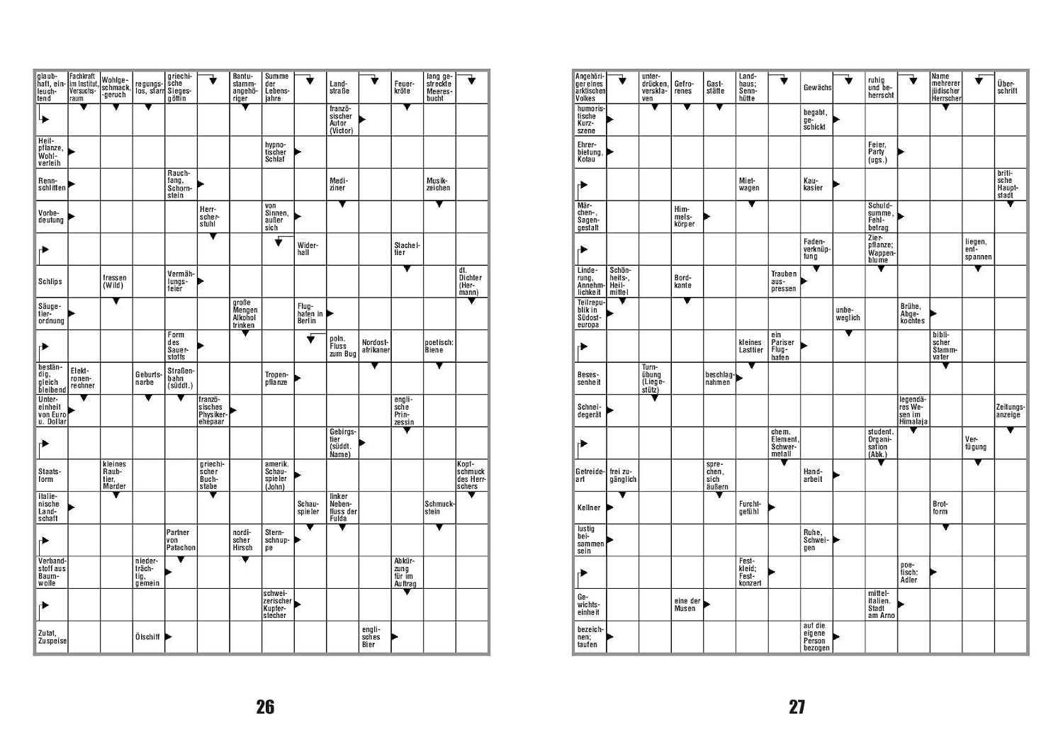 Thumbnail 6 de Korsordsbok, band 3 – över 280 korsord på tyska för vuxna