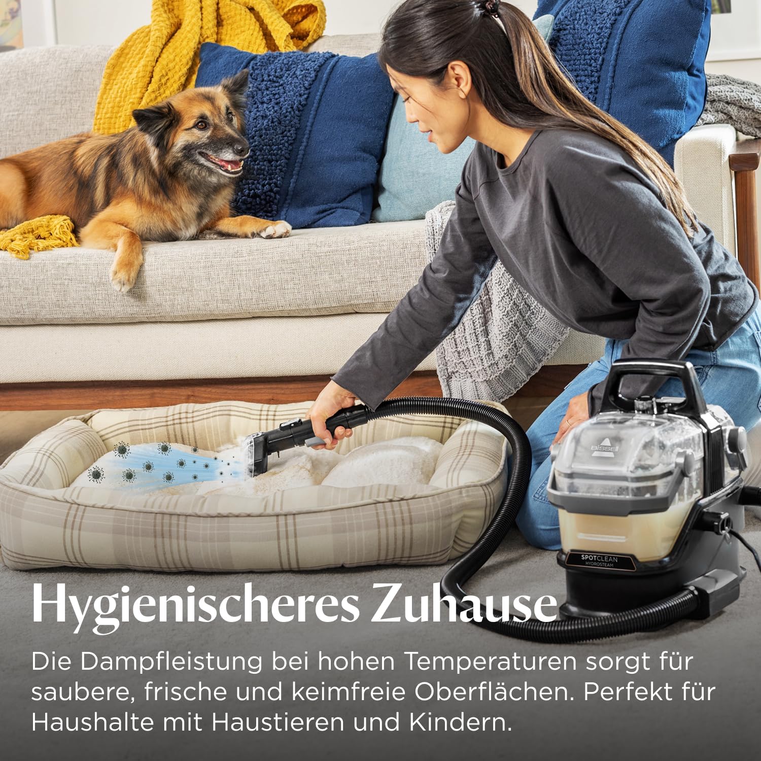 Detalle 2 de Bissell SpotClean HydroSteam 1000 W